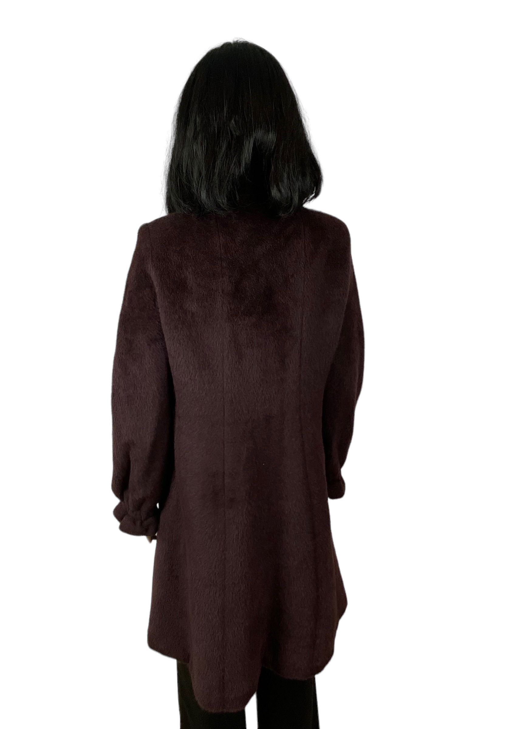 Max Mara max mara double-breasted coat alpaca size 8 Size M / US 6-8 / IT 42-44 - 8 Thumbnail