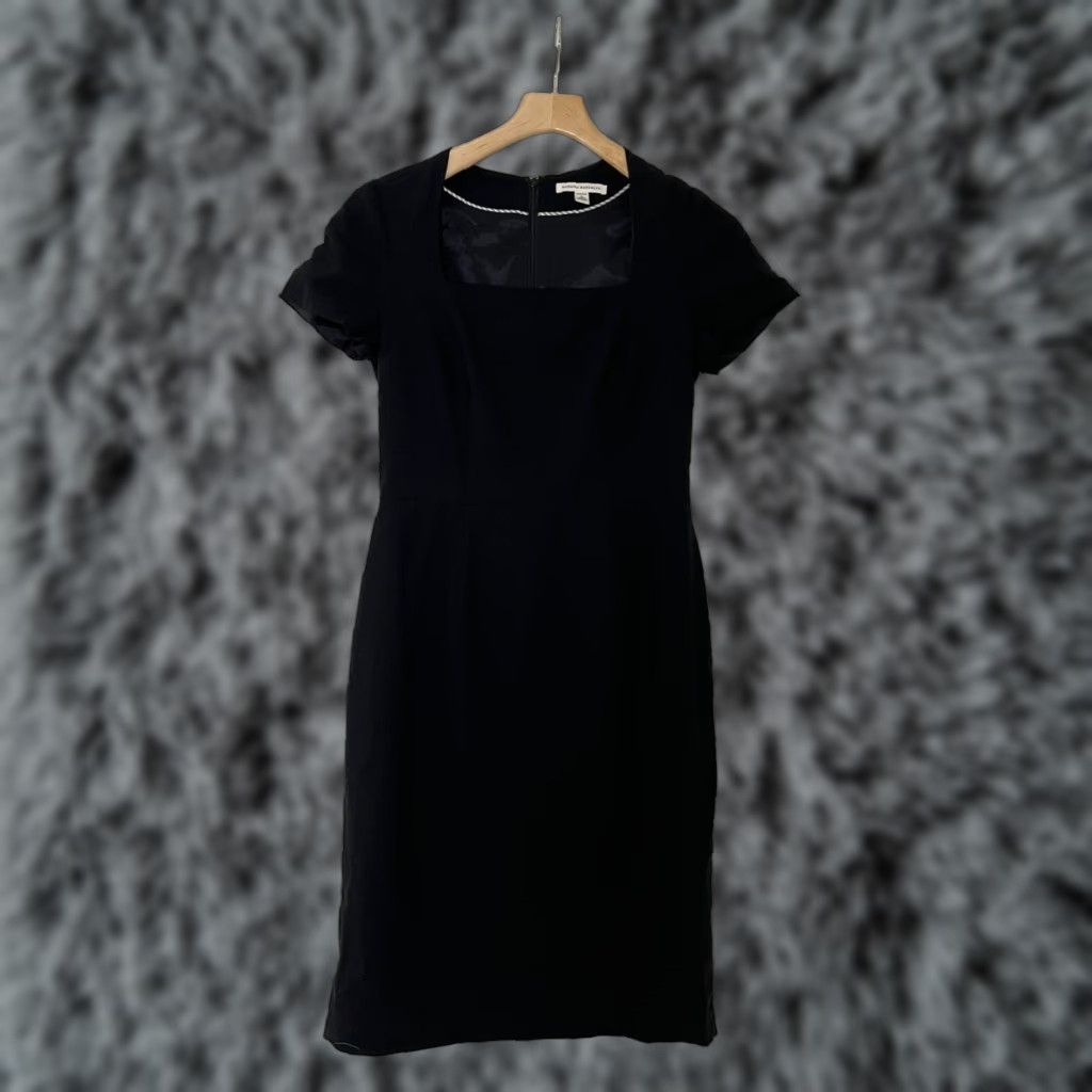 Banana Republic Banana Republic Black Knee Length Pencil Dress Adult 6 Womens Size M / US 6-8 / IT 42-44 - 1 Thumbnail