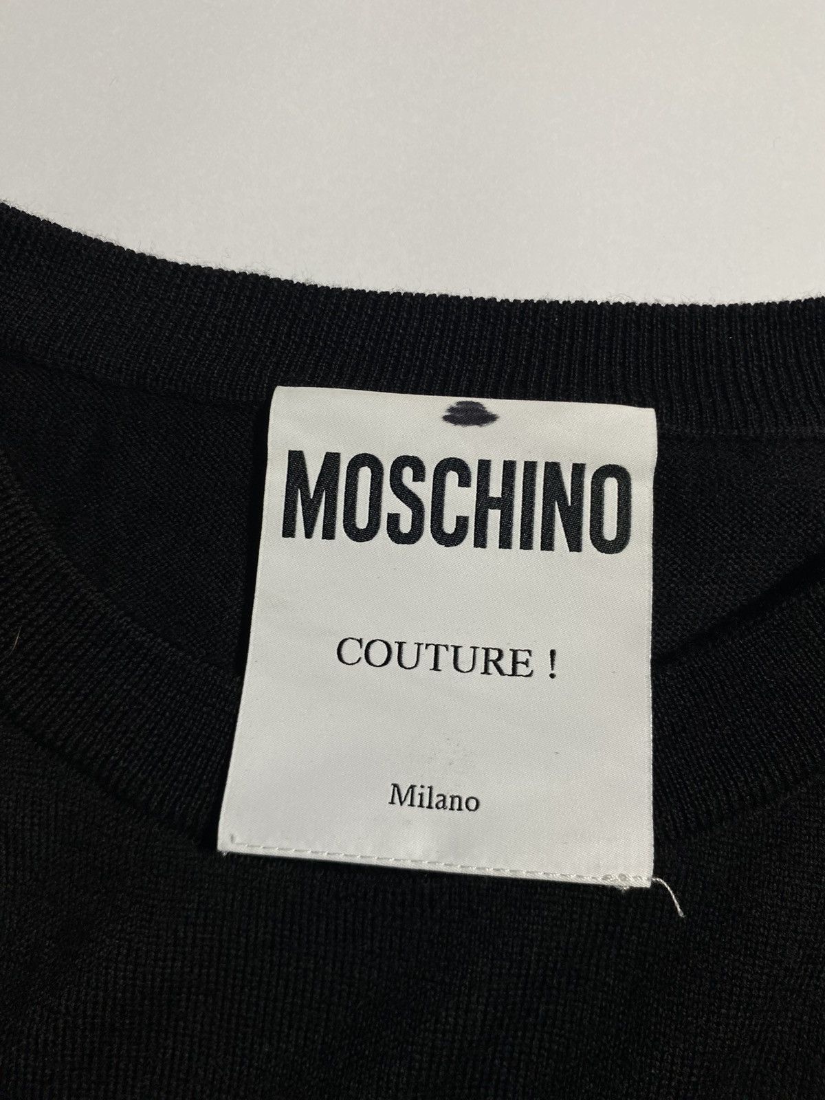 Moschino MOSCHINO-LOONEY TUNES CREWNECK WOOL KNIT SWEATER PORKY PIG Size M / US 6-8 / IT 42-44 - 5 Thumbnail
