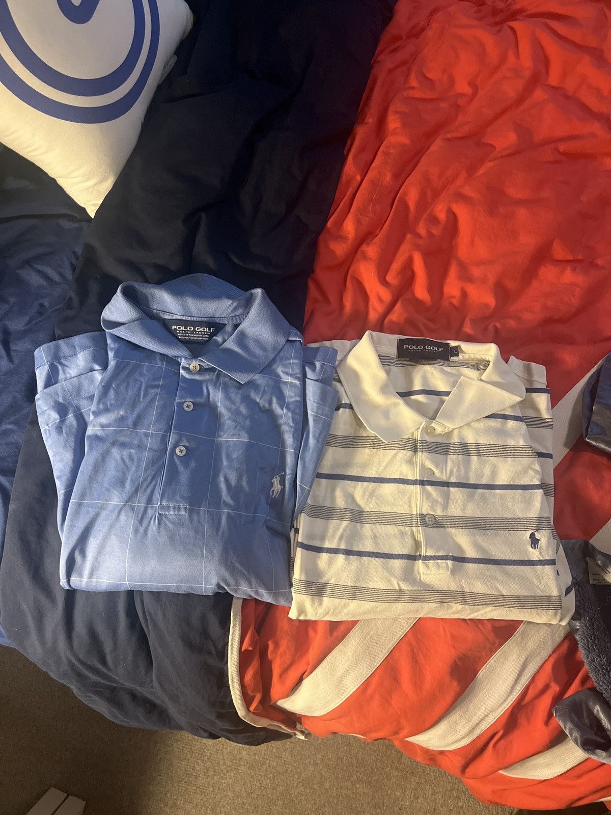 Polo Ralph Lauren Two Vintage Ralph Lauren Golf Polos Size US L / EU 52-54 / 3 - 1 Thumbnail