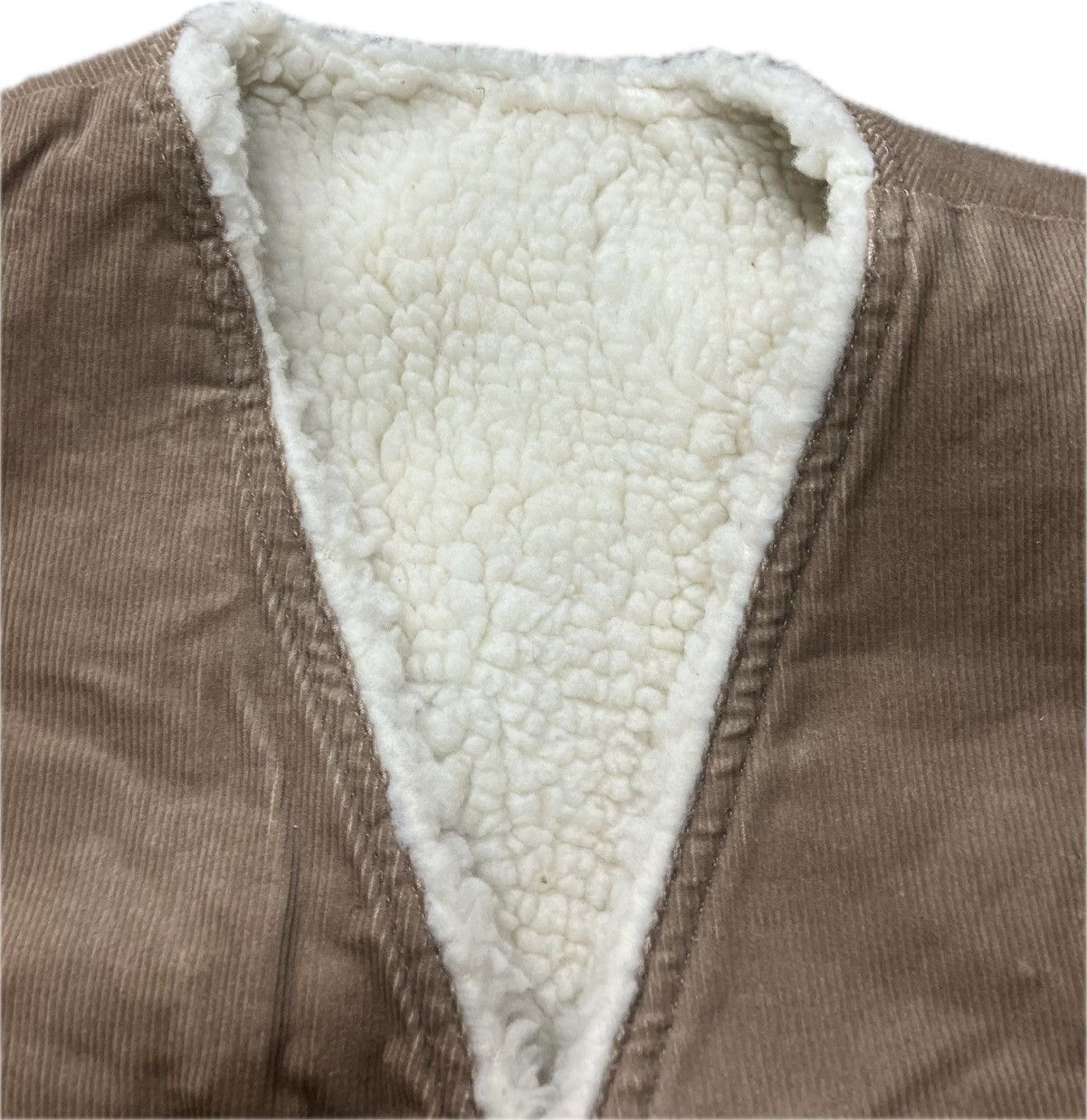 Levi's × Vintage 80’s Levi’s Corduroy Sherpa Vest Size US M / EU 48-50 / 2 - 3 Thumbnail