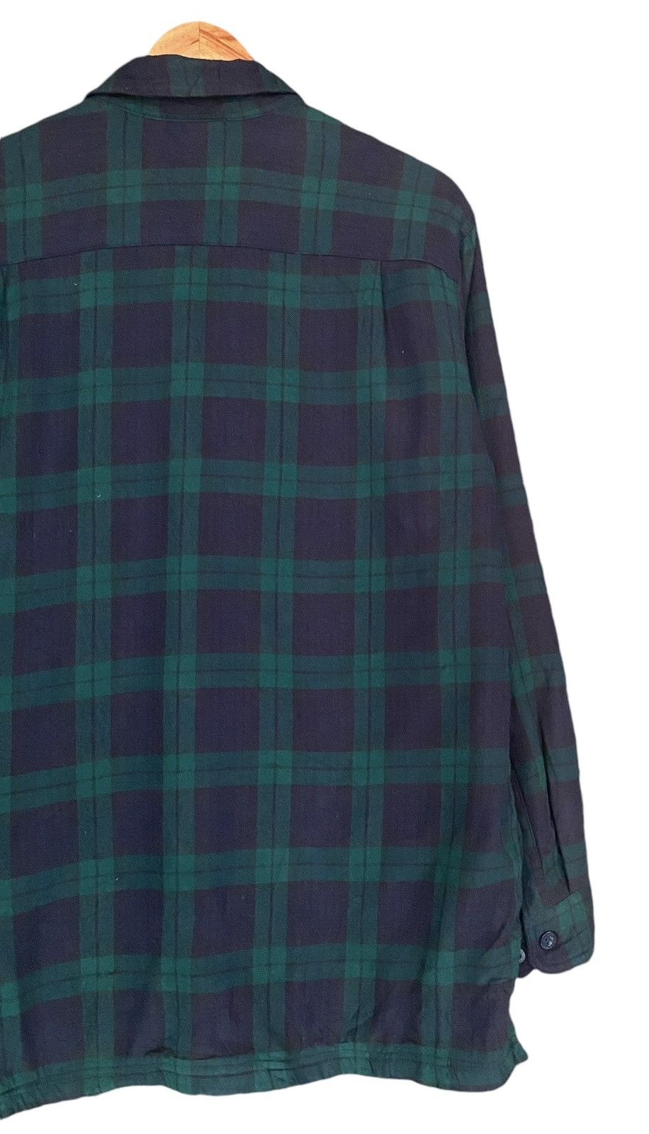 L.L. Bean × Vintage Traditional Fit LL BEAN Checkered Plaid Size US M / EU 48-50 / 2 - 9 Thumbnail