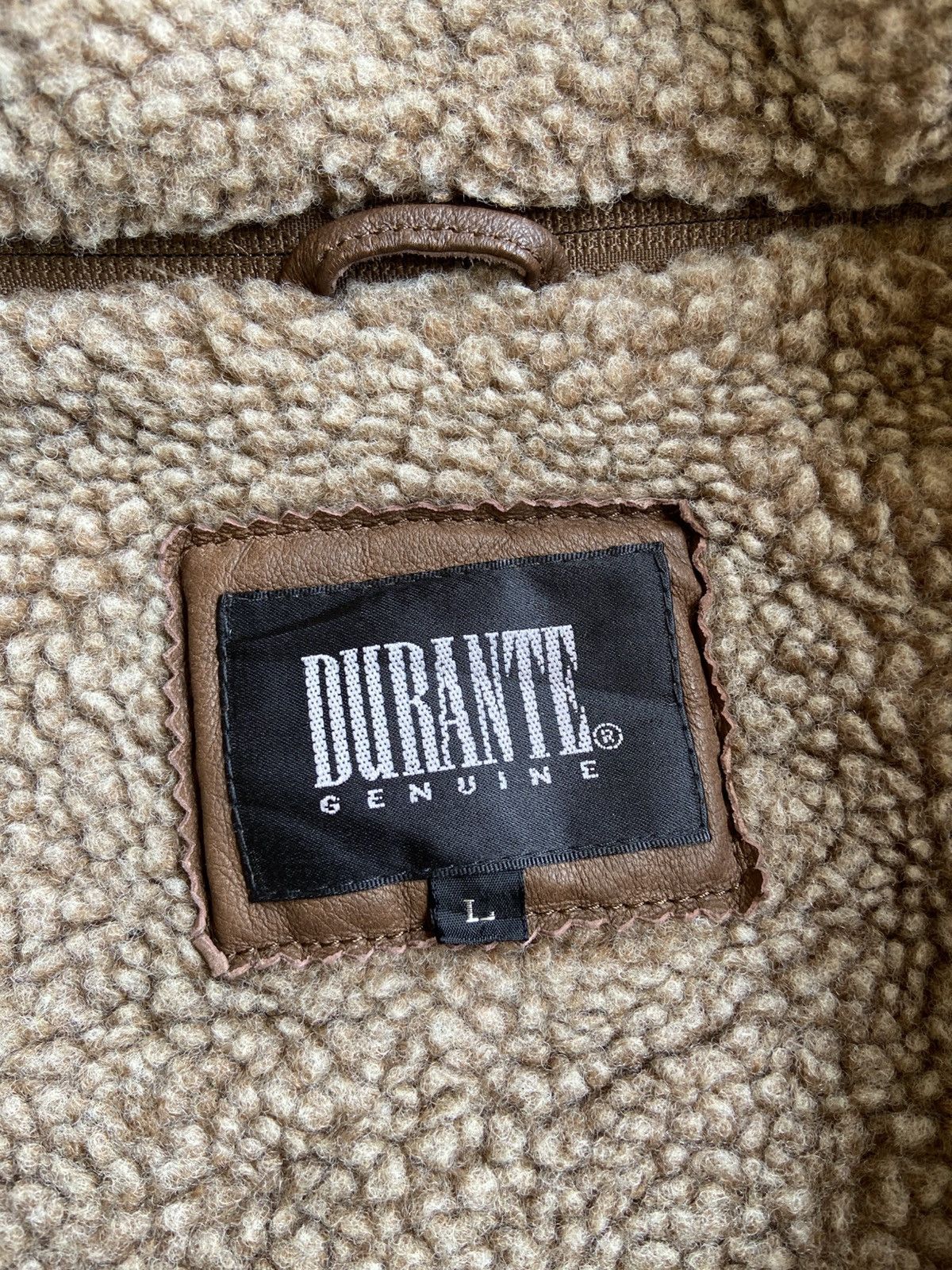 Vintage Vintage Durante Fine Grain Leather Genuine Size US L / EU 52-54 / 3 - 10 Thumbnail