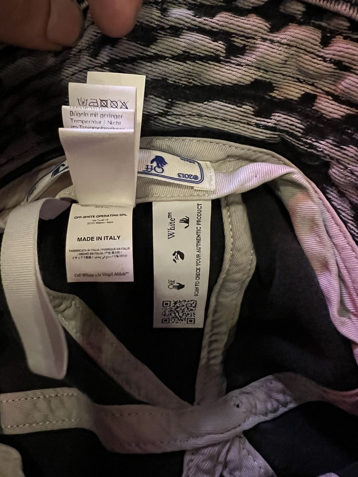 Off-White Off white x Ev Bravado bucket hat Size ONE SIZE - 7 Thumbnail