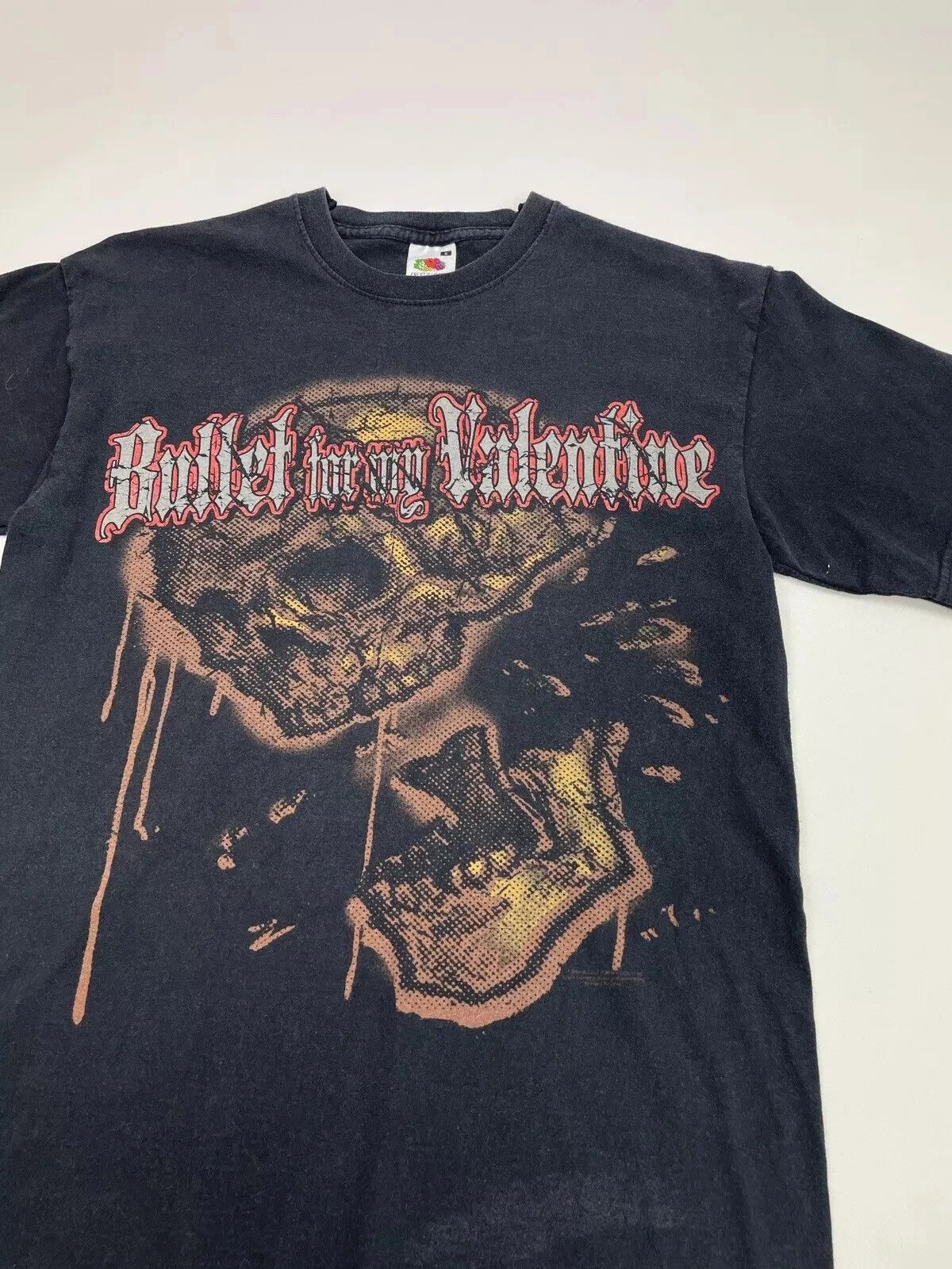 Vintage Vintage BULLET FOR MY VALENTINE TOUR 2008 SHIRT METAL Band Size US S / EU 44-46 / 1 - 6 Thumbnail