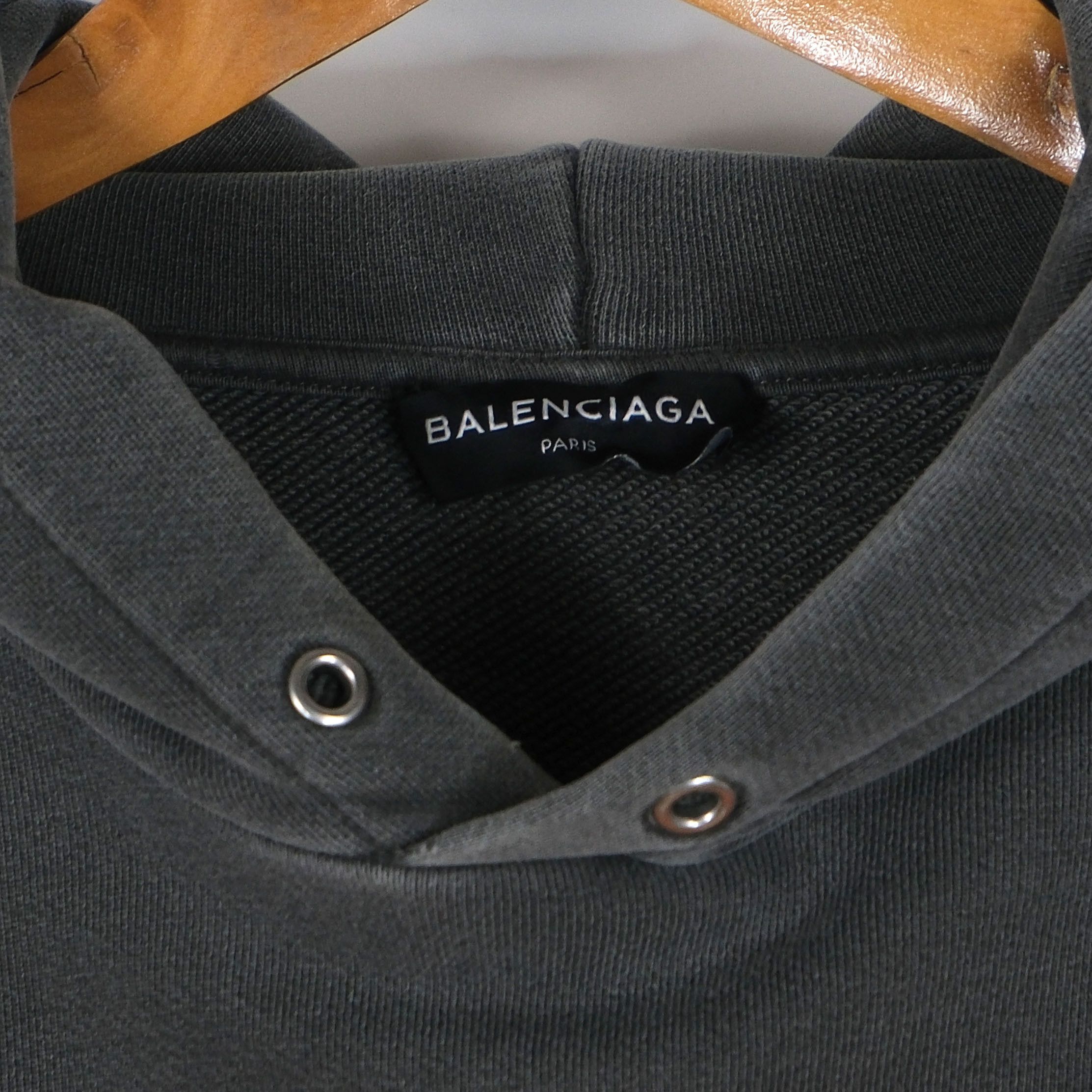Balenciaga Balenciaga washed portrait hoodie Size US XS / EU 42 / 0 - 3 Thumbnail