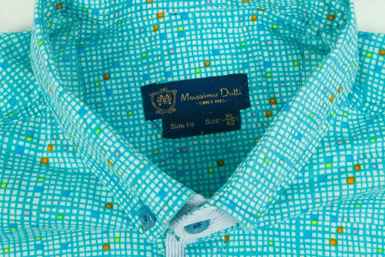 Massimo Dutti MASSIMO DUTTI SHIRT LONG SLEEVE COTTON SIZE L (LABEL XL) Size US L / EU 52-54 / 3 - 5 Thumbnail