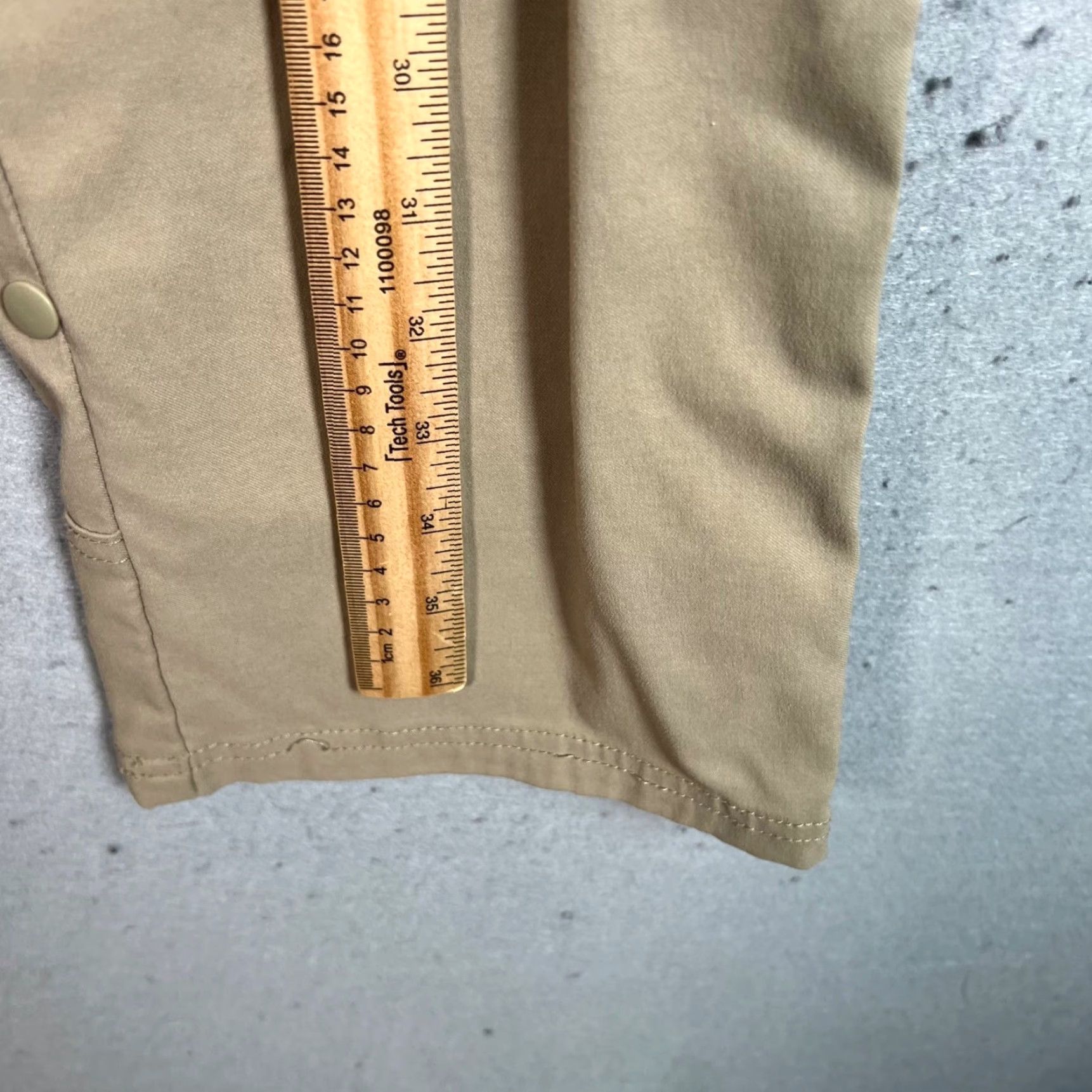 Prana prAna Womens Cargo Pants Beige 30 Stretch Nylon Pockets HiRise Inseam 29 Cargo Size 30" / US 8 / IT 44 - 6 Thumbnail
