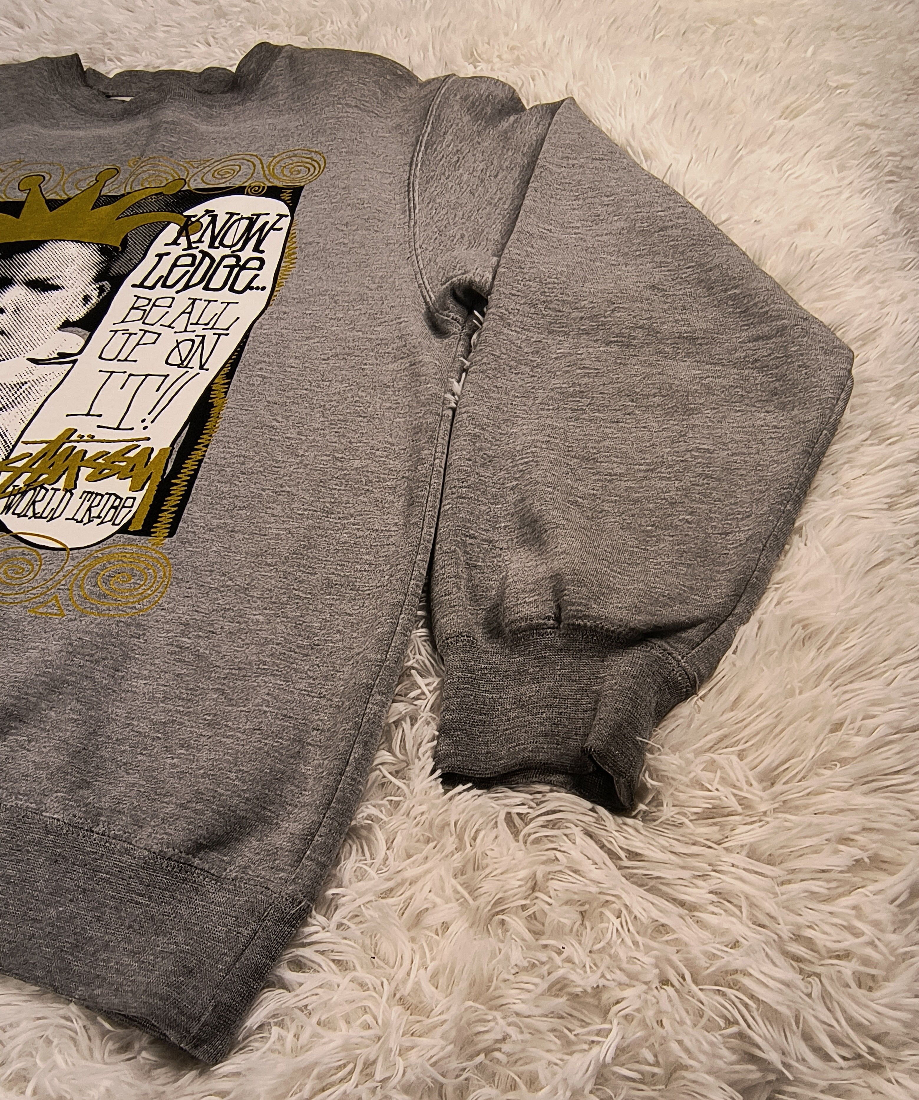 Stussy Vintage Stussy world tribe crewneck sweatshirt Size US M / EU 48-50 / 2 - 4 Thumbnail