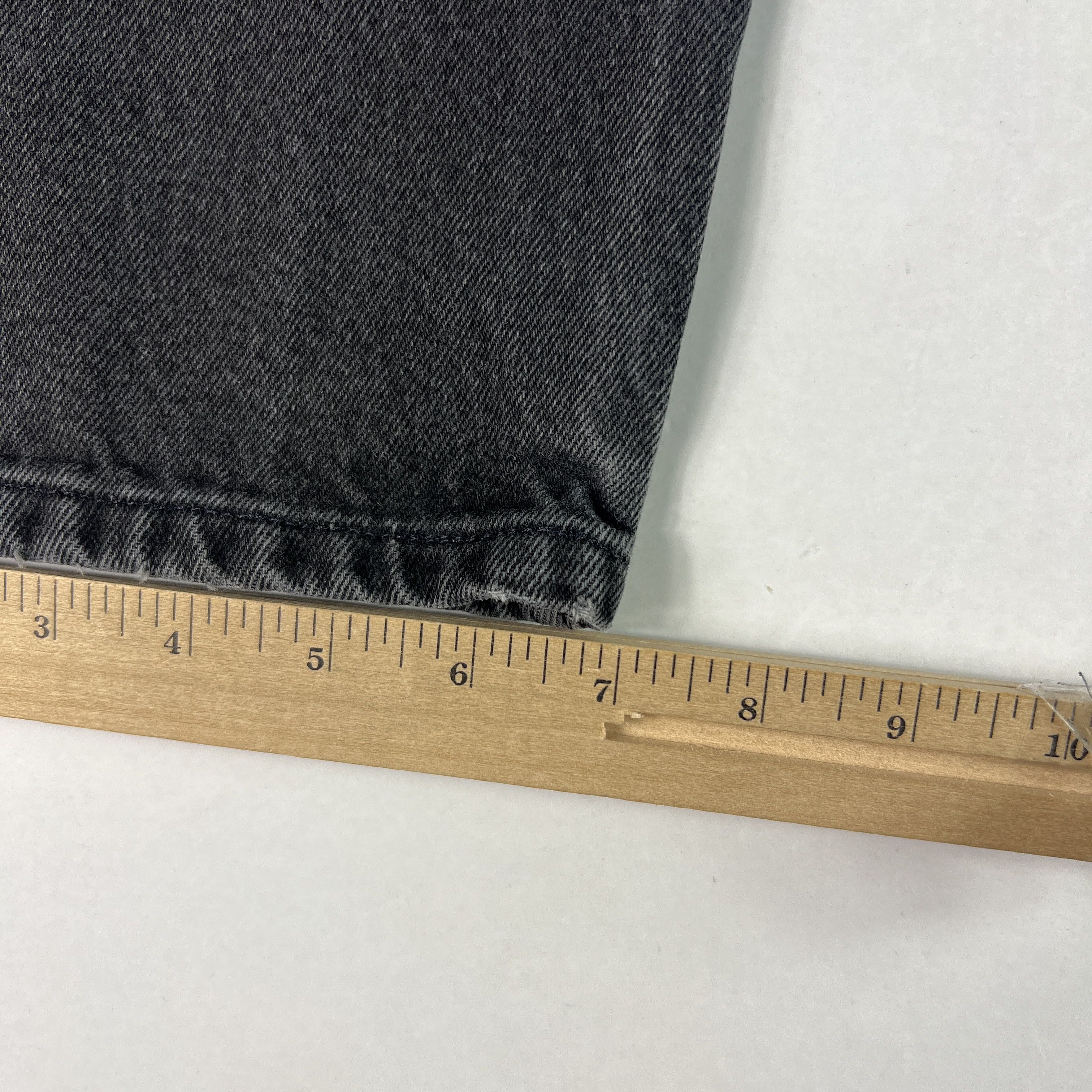 Levi's VTG 90s Levi's Jean 560 Loose Taper Black Denim Orange Tab Size US 32 / EU 48 - 17 Thumbnail
