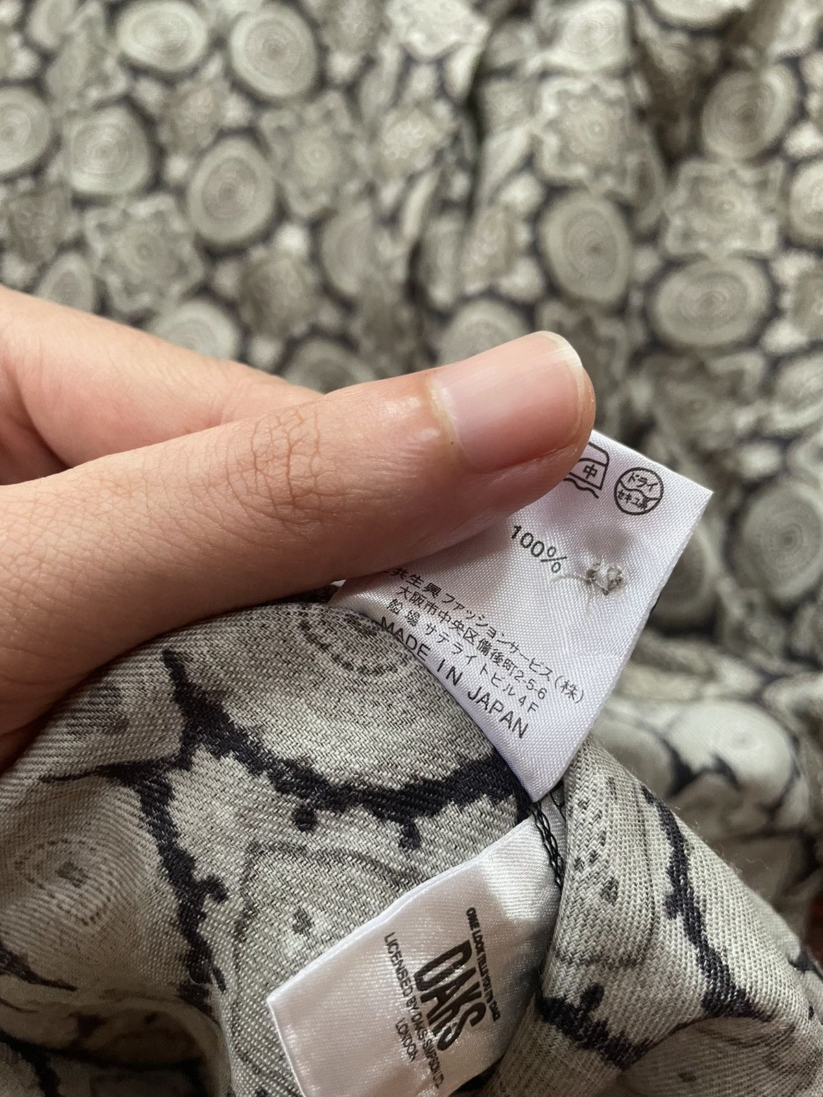 DAKS Vintage Daks London Paisley Psychedelic Shirt Size M / US 6-8 / IT 42-44 - 6 Thumbnail