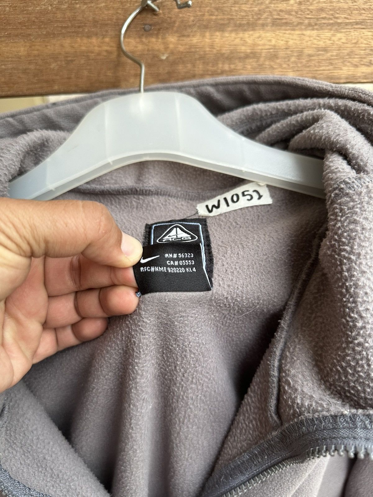 Nike ACG Vintage Nike ACG Gorpcore Fleece Jacket Size US XL / EU 56 / 4 - 16 Thumbnail