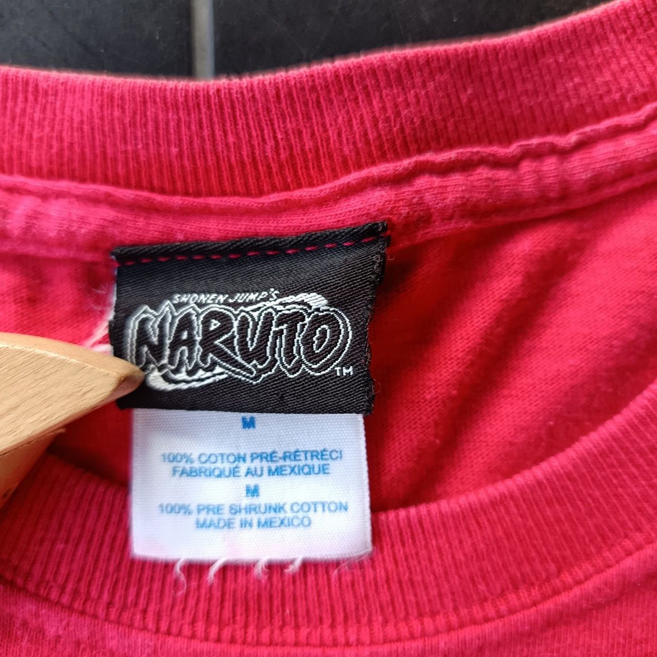 Anime Vintage Naruto 2002 Anime Manga Comic Japanese Fashion Tee Size US M / EU 48-50 / 2 - 5 Thumbnail