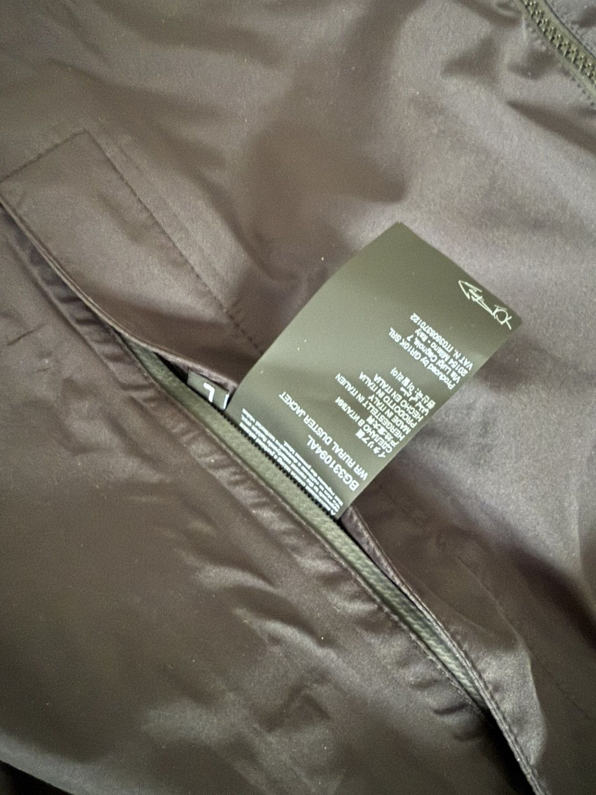 GR10K GR10K WR RURAL DUSTER JACKET 37 DARK NAVY L Size US L / EU 52-54 / 3 - 4 Thumbnail