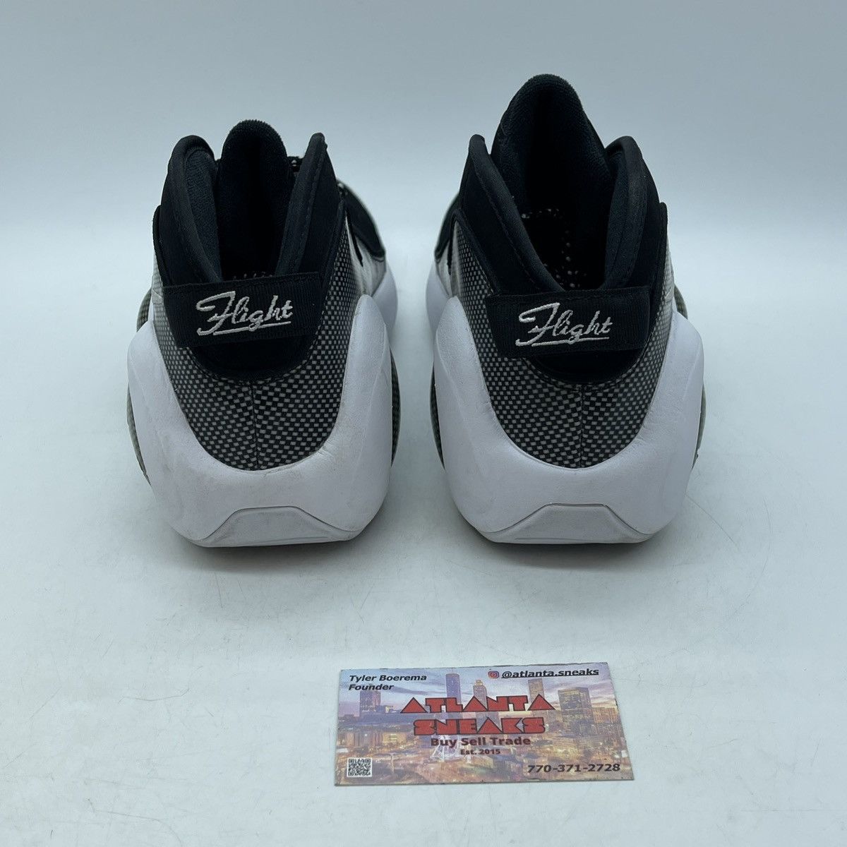 Nike Air zoom flight95 black metallic silver Size US 9 / EU 42 - 3 Thumbnail