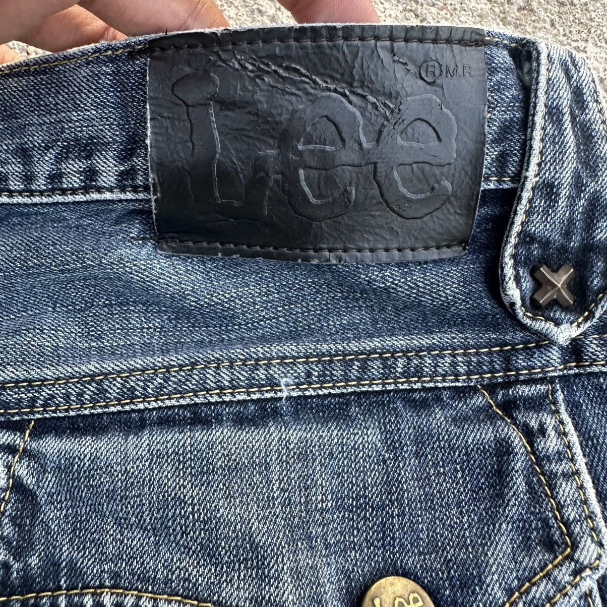 Japanese Brand Vintage Flare Lee Riders Twisted Leg Distressed Jeans W32 Size US 32 / EU 48 - 11 Thumbnail