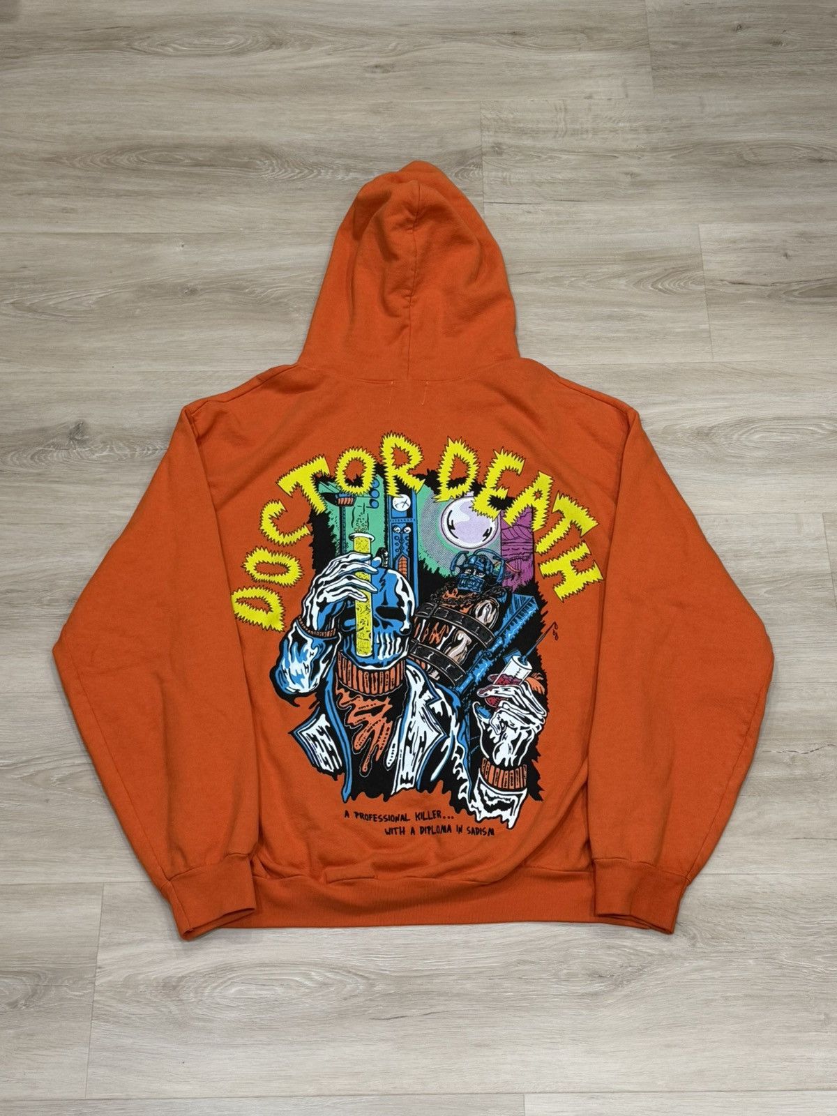 Warren Lotas Warren Lotas Doctor Death Hoodie Size US XL / EU 56 / 4 - 1 Thumbnail