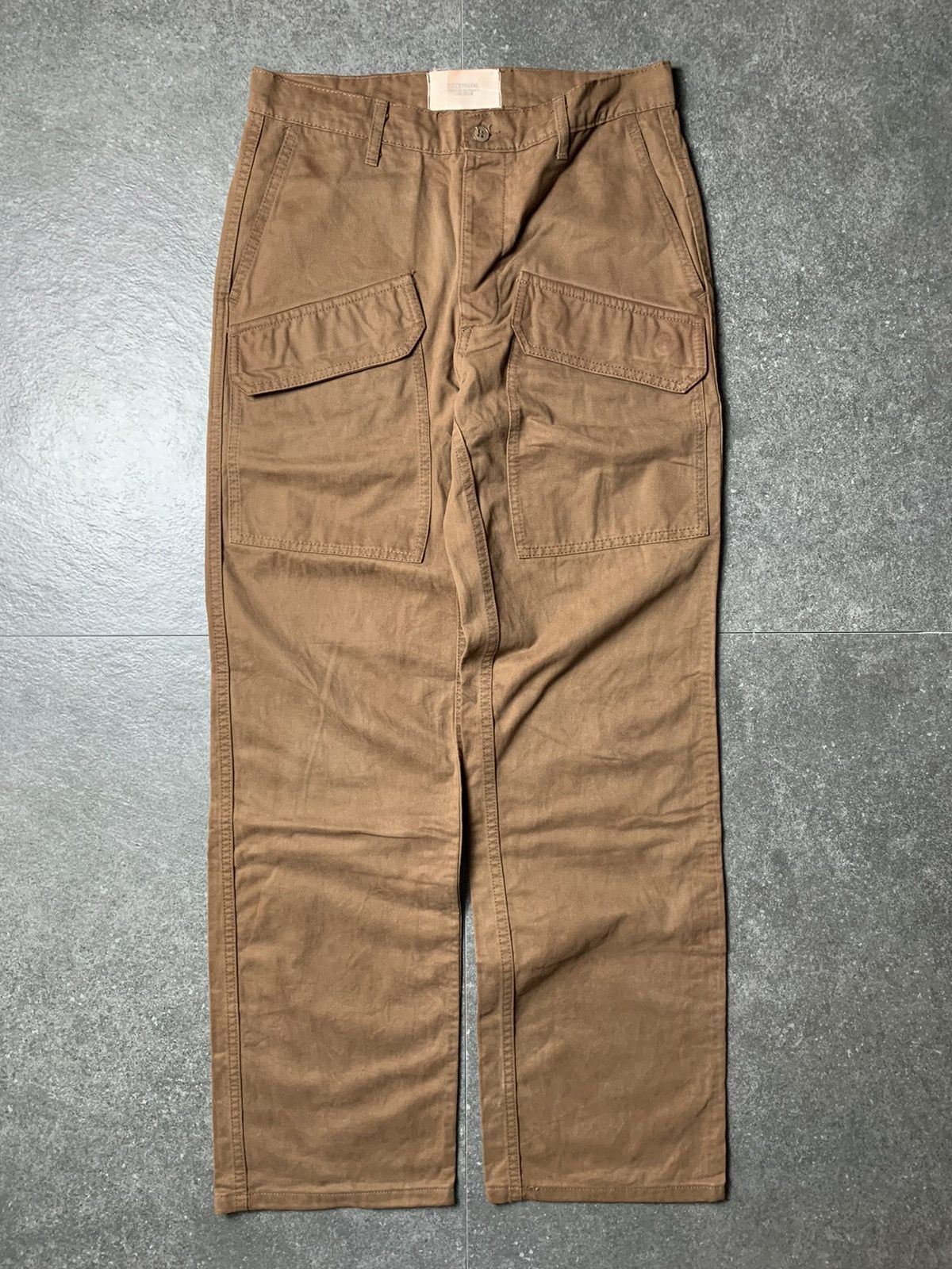 Issey Miyake 2000s Cabane De Zucca Issey Miyake Double Big Pocket Pants Size US 28 / EU 44 - 2 Thumbnail