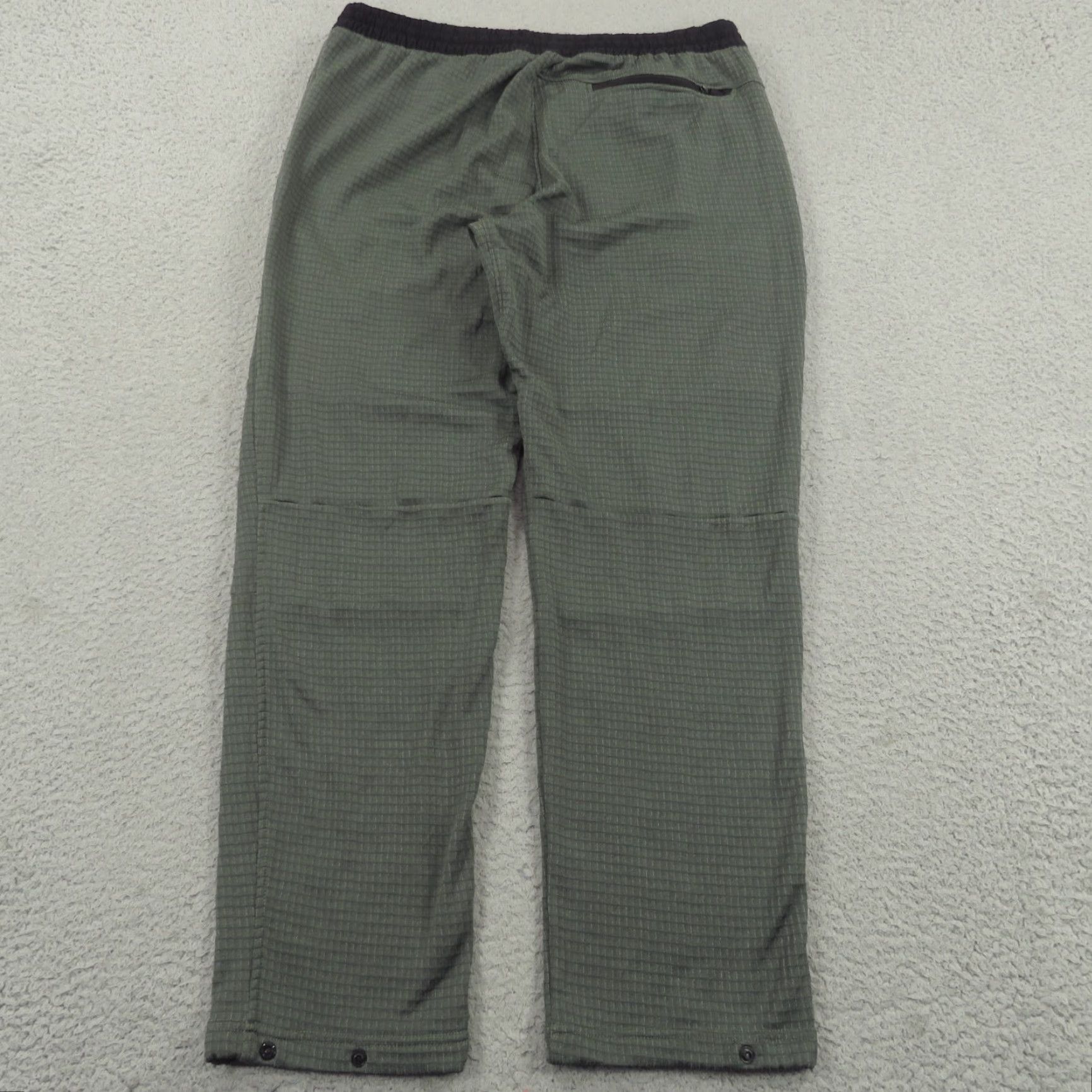 Vintage Proof Pants Mens Large Green Black Grid Fleece Jogger Thermal Ripstop Huckberry Size US 33 - 3 Thumbnail