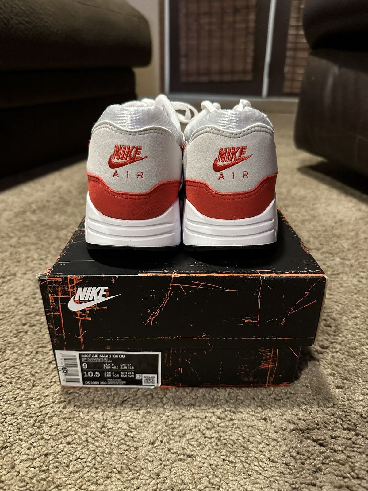 Nike NIKE AIR MAX 1 ‘86 OG Size US 9 / EU 42 - 7 Thumbnail