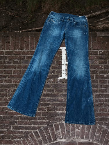 Diesel × Vintage Diesel RONHAR Vintage Jeans Distressed Faded Japanese Y2K Size 30" / US 8 / IT 44 - 1 Thumbnail