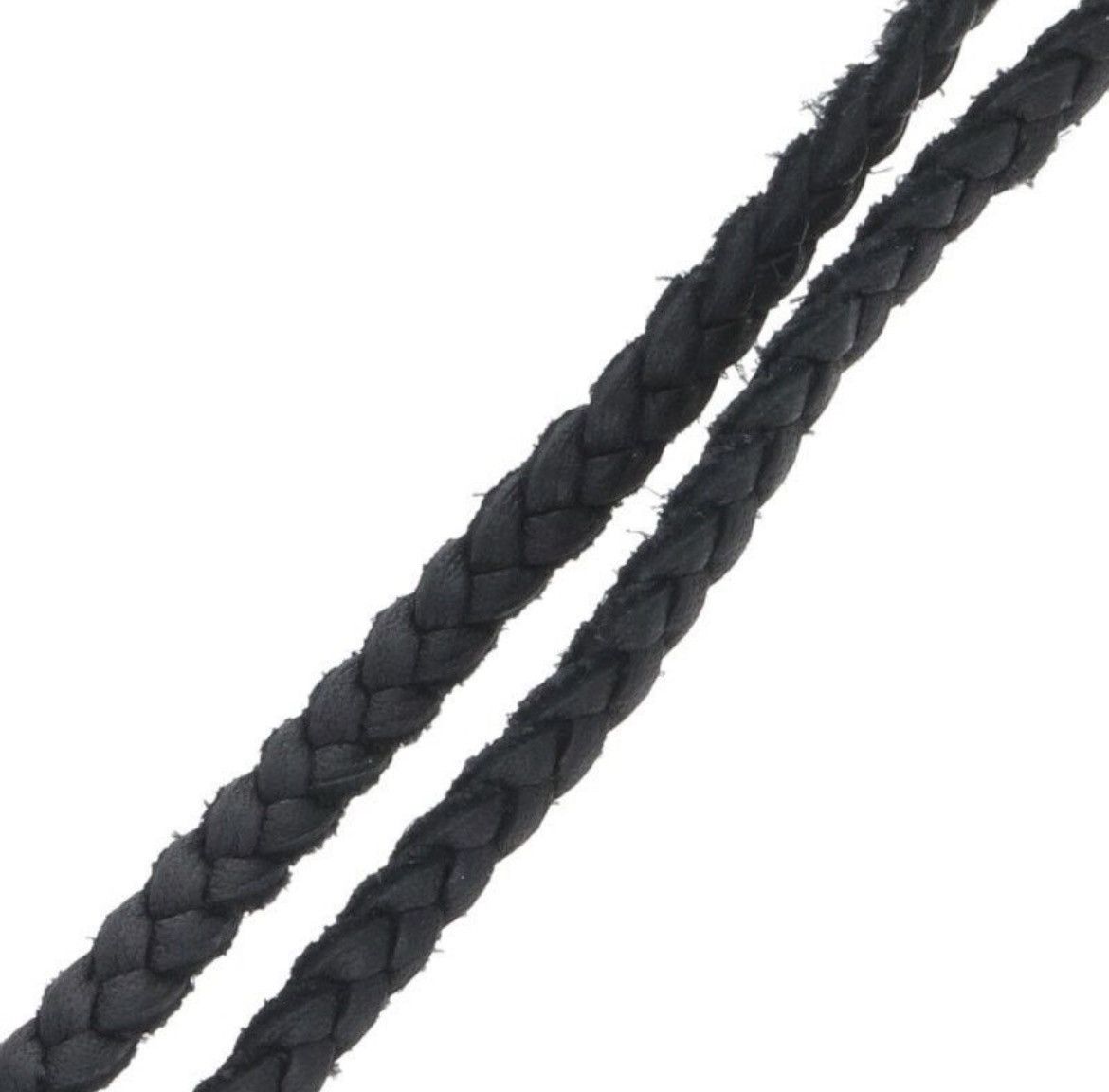 Chrome Hearts Chrome Hearts Scroll Leather Braid Size ONE SIZE - 5 Thumbnail