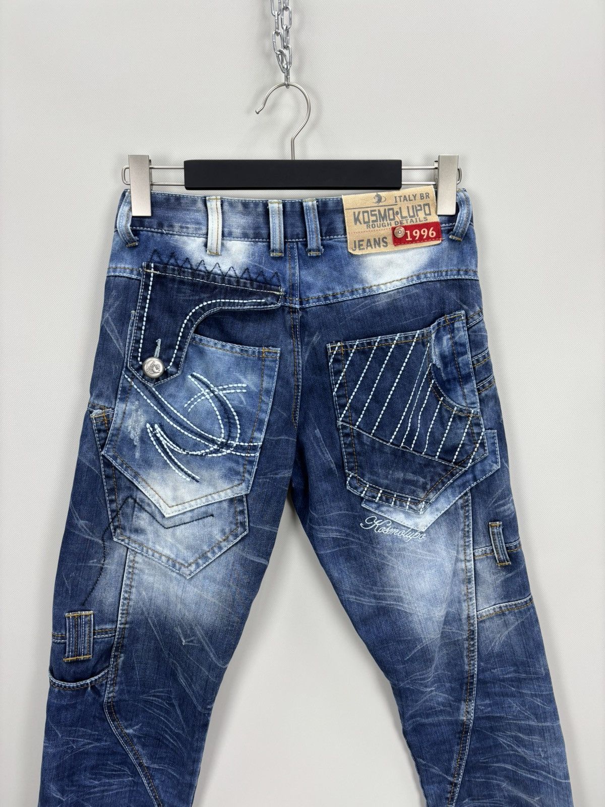 Other Mens jeans Y2k Kosmo Lupo Size 29 Color Blue Size US 29 - 7 Thumbnail