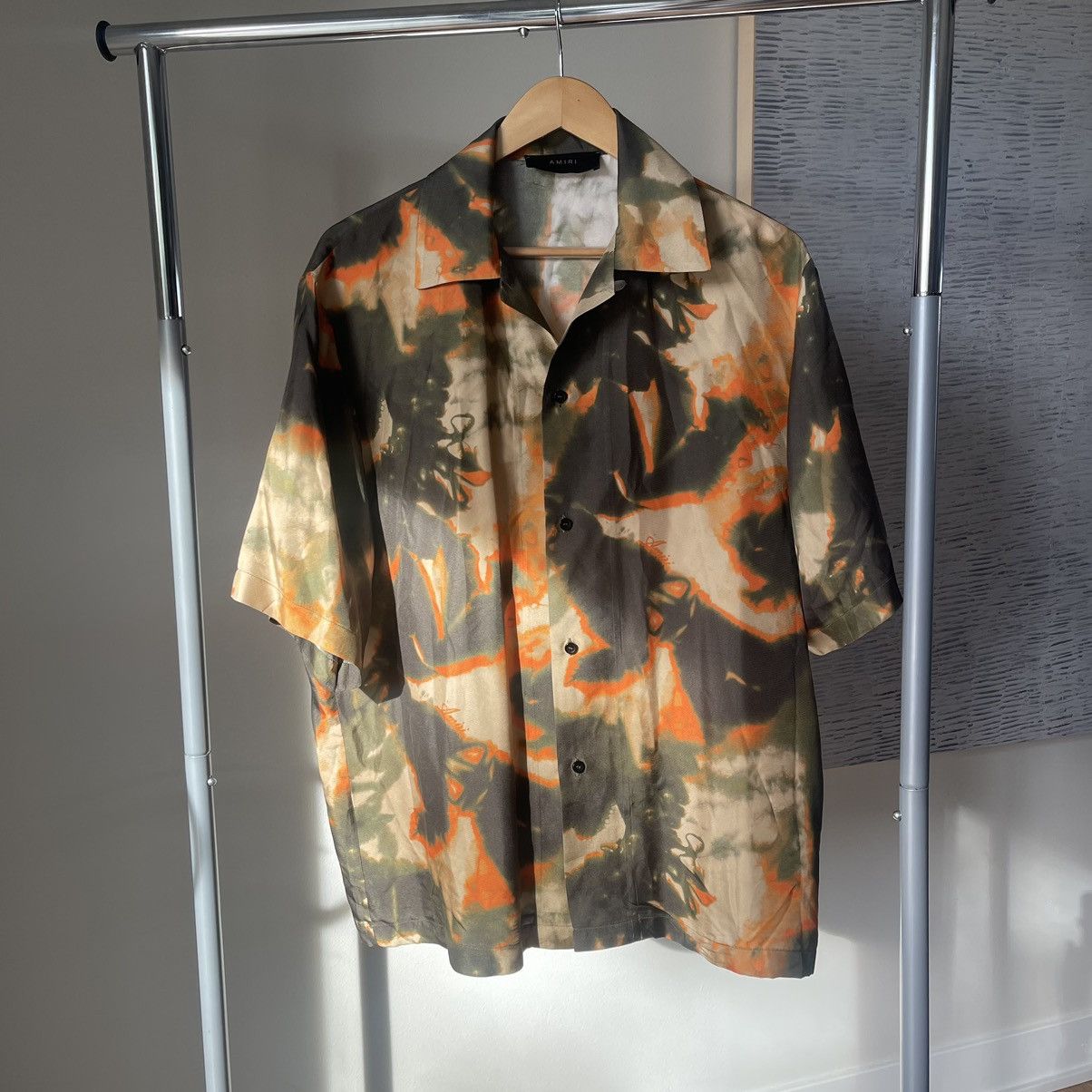 Amiri AMIRI Camo Vacation Shirt Size US XL / EU 56 / 4 - 1 Thumbnail