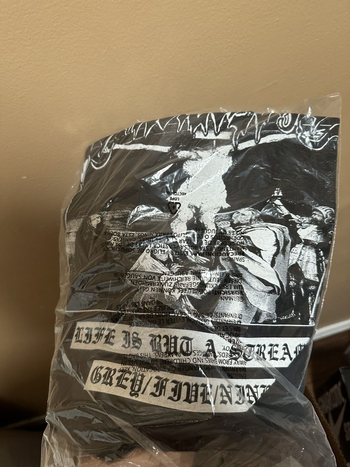 image of G59 Records Life Is But A Stream T Shirt in Black, Men's (Size Large)