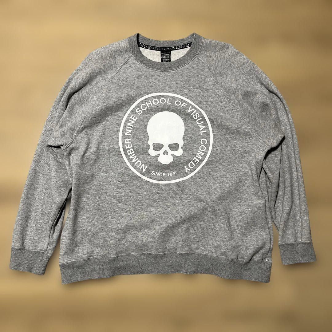 Number (N)ine School of Visual Comedy Crewneck Sweatshirt Size US L / EU 52-54 / 3 - 1 Thumbnail
