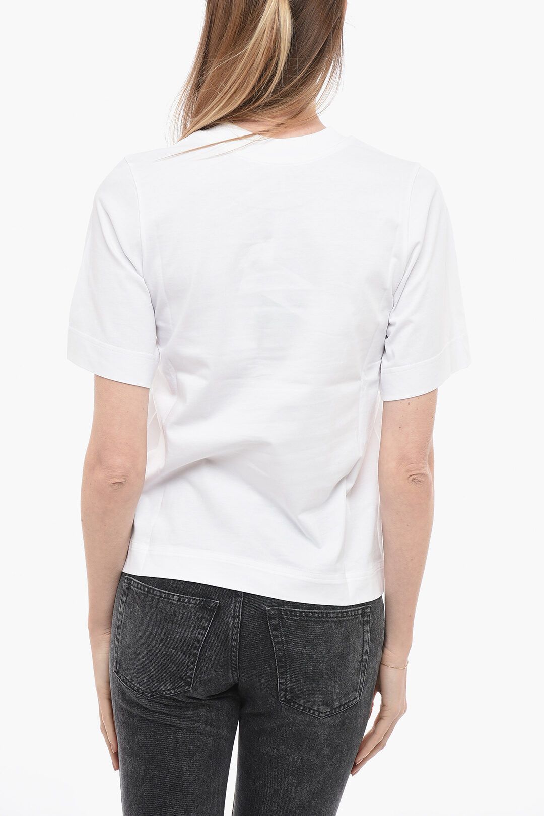 Stella McCartney og1mm0824 Cotton 2001 T- Shirt in White Size XS / US 0-2 / IT 36-38 - 2 Thumbnail