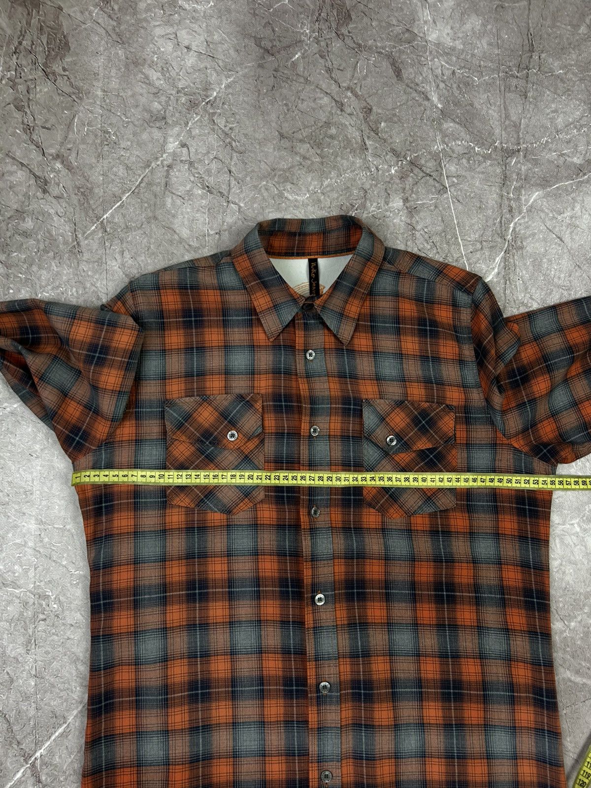 Nudie Jeans Nudie Jeans Long Sleeve Button-Up Checkered Flannel Shirt Size US M / EU 48-50 / 2 - 10 Thumbnail