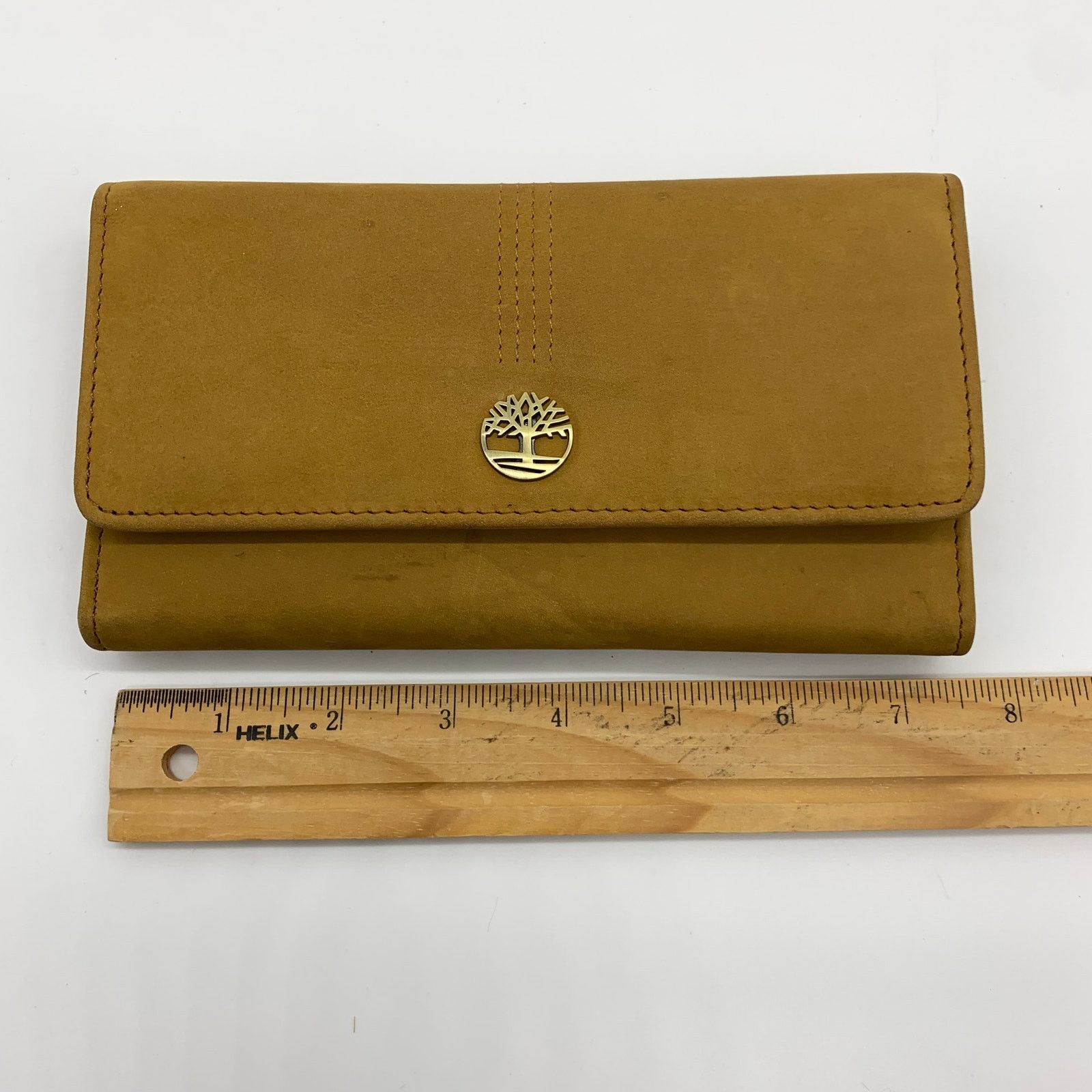 Timberland Timberland Leather Long Wallet Women Yellow Snap Enclosure Size ONE SIZE - 4 Thumbnail