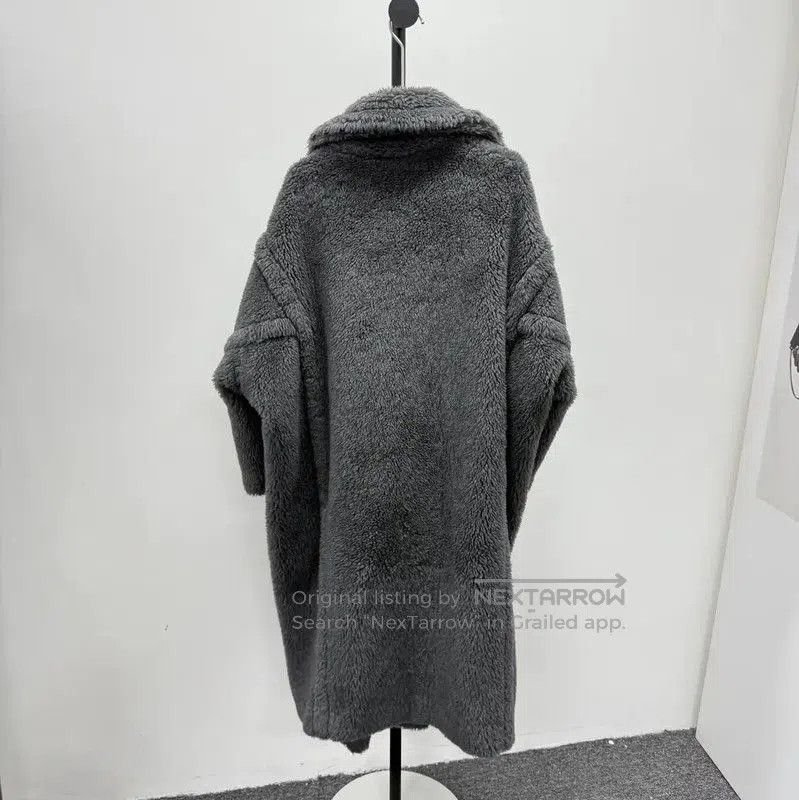 Max Mara MaxMara Gray Wool Women's Coat . Size S / US 4 / IT 40 - 2 Thumbnail