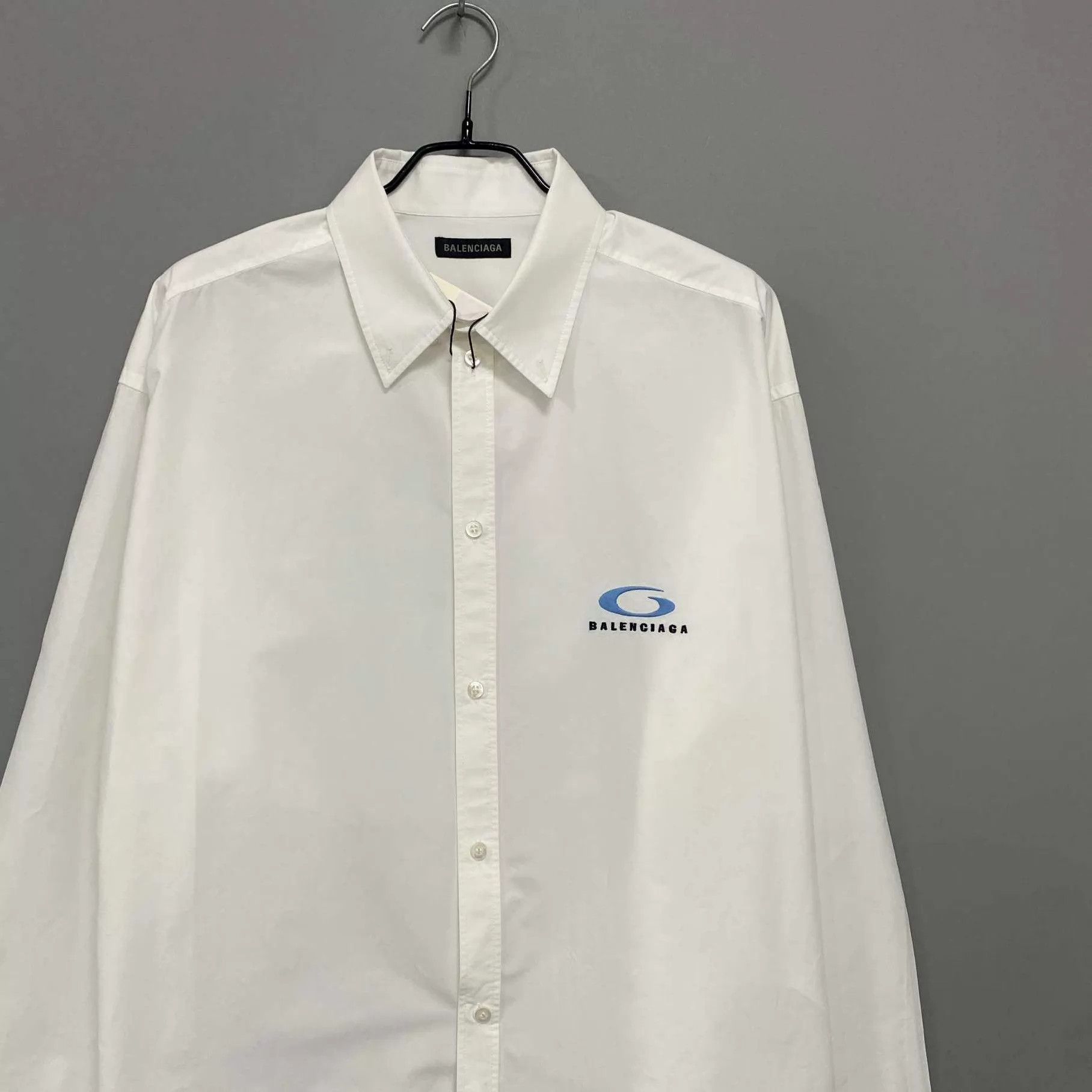 Balenciaga Balenciaga Ring Embroidery Logo Long Sleeve Shirt Size US XS / EU 42 / 0 - 2 Thumbnail