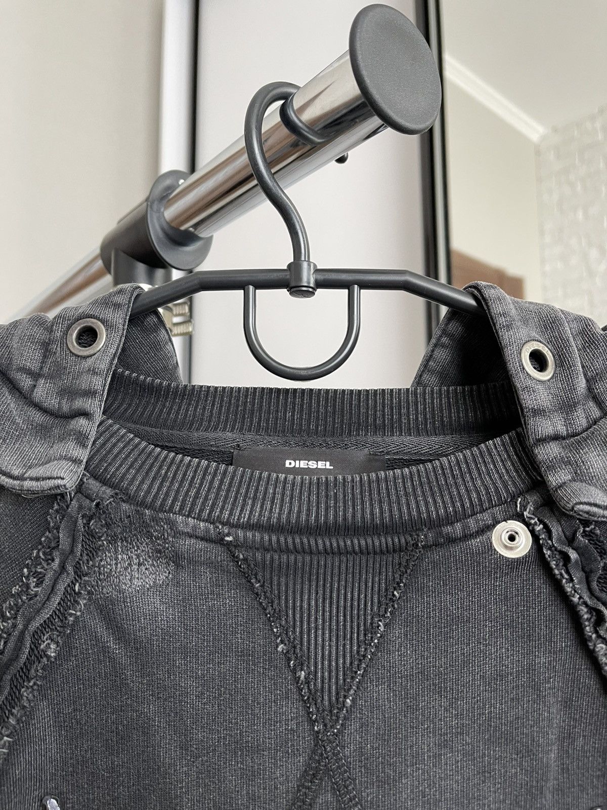 Diesel Diesel F Carol Linefreeze Sample Sweatshirt Hoodie Women’s Size S / US 4 / IT 40 - 17 Thumbnail