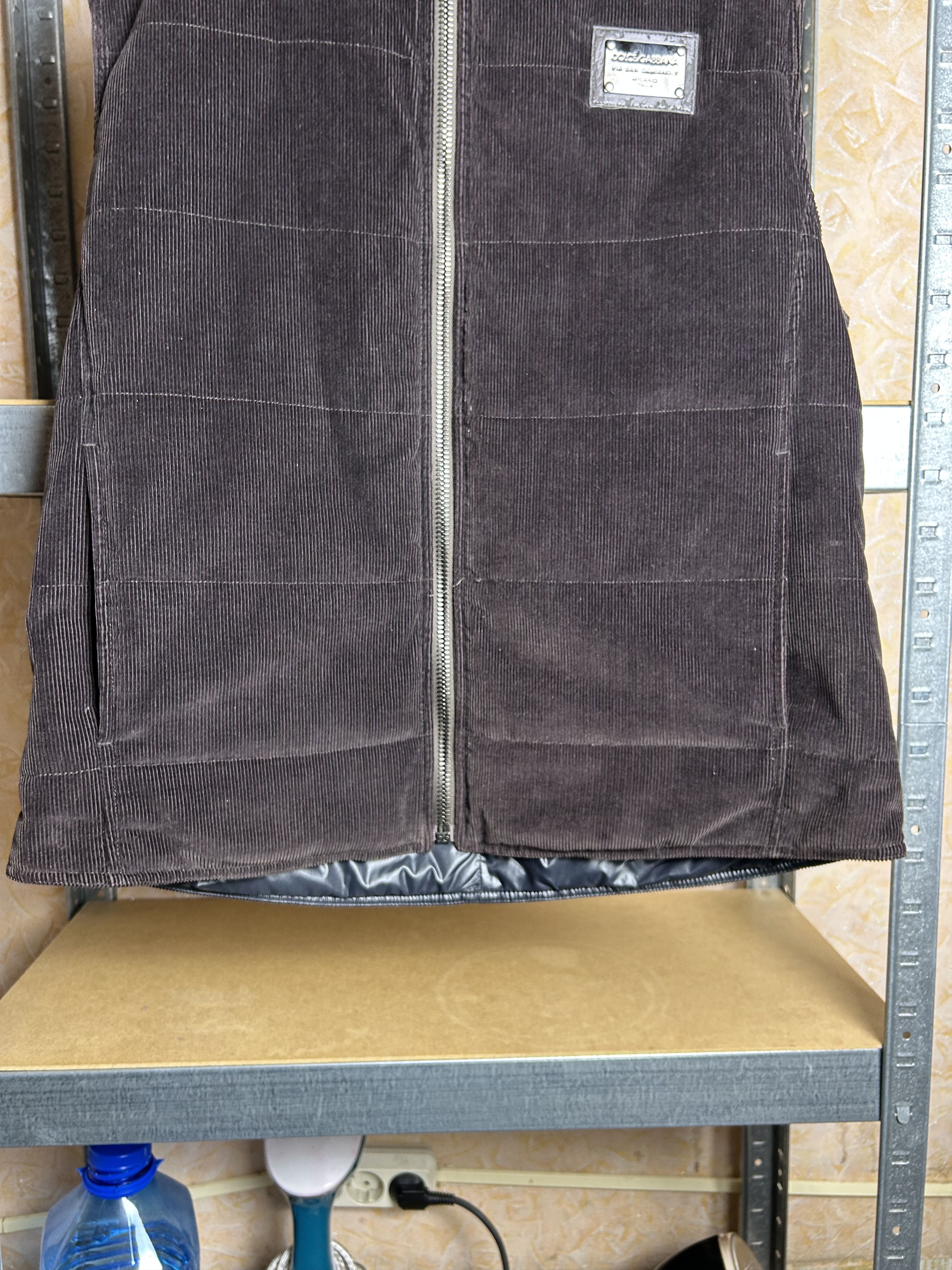 Dolce & Gabbana Vintage Dolce & Gabbana Velvet Puffer Vest Jacket Size US L / EU 52-54 / 3 - 9 Thumbnail