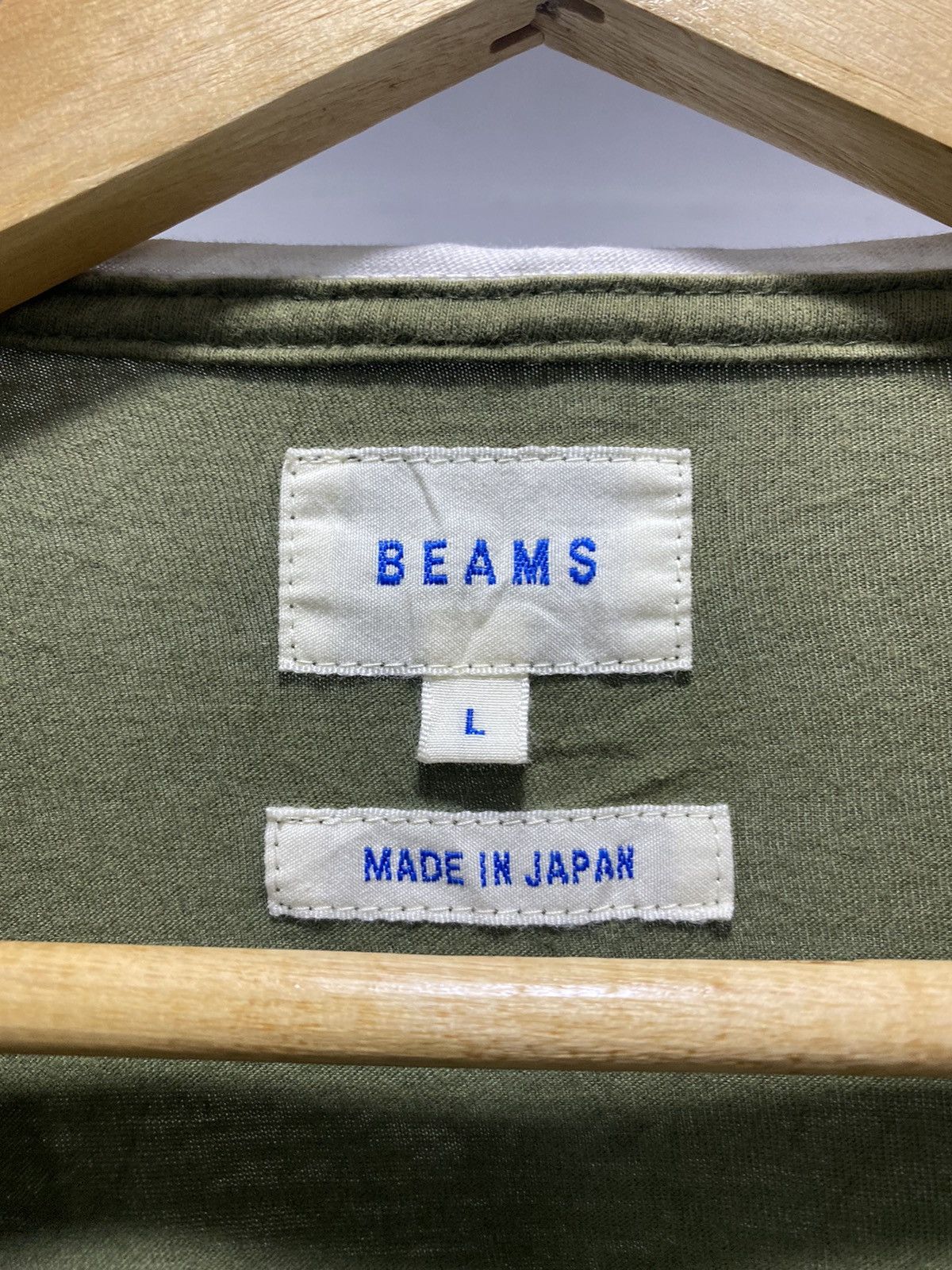 Beams Plus × Designer × Japanese Brand Sick☠️ Beams Japan V Neck Shirt Size US L / EU 52-54 / 3 - 2 Thumbnail