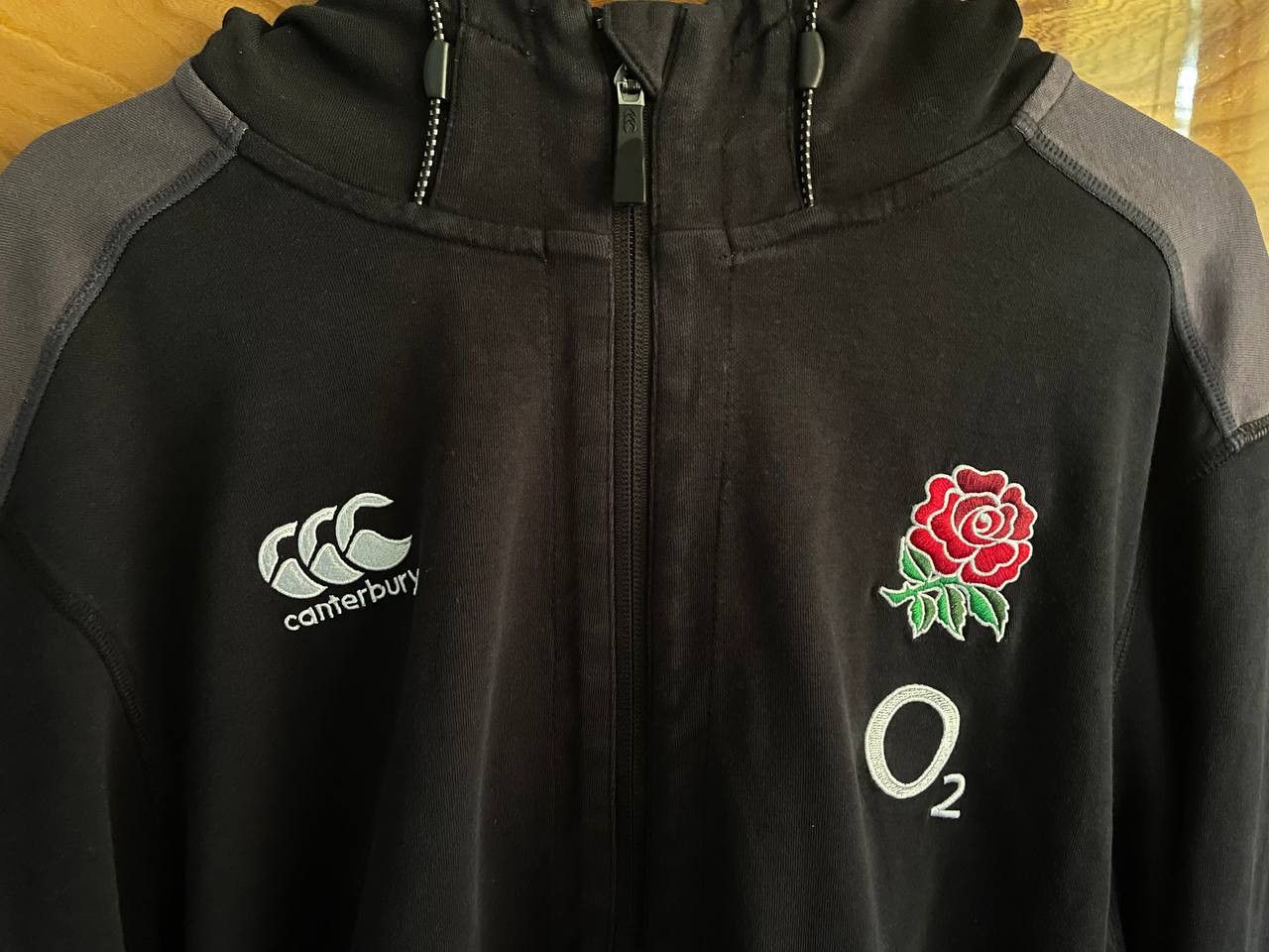 Canterbury of New Zealand × Vintage Canterbury O2 Black Tech Zipup Hoodie Size US XL / EU 56 / 4 - 4 Thumbnail