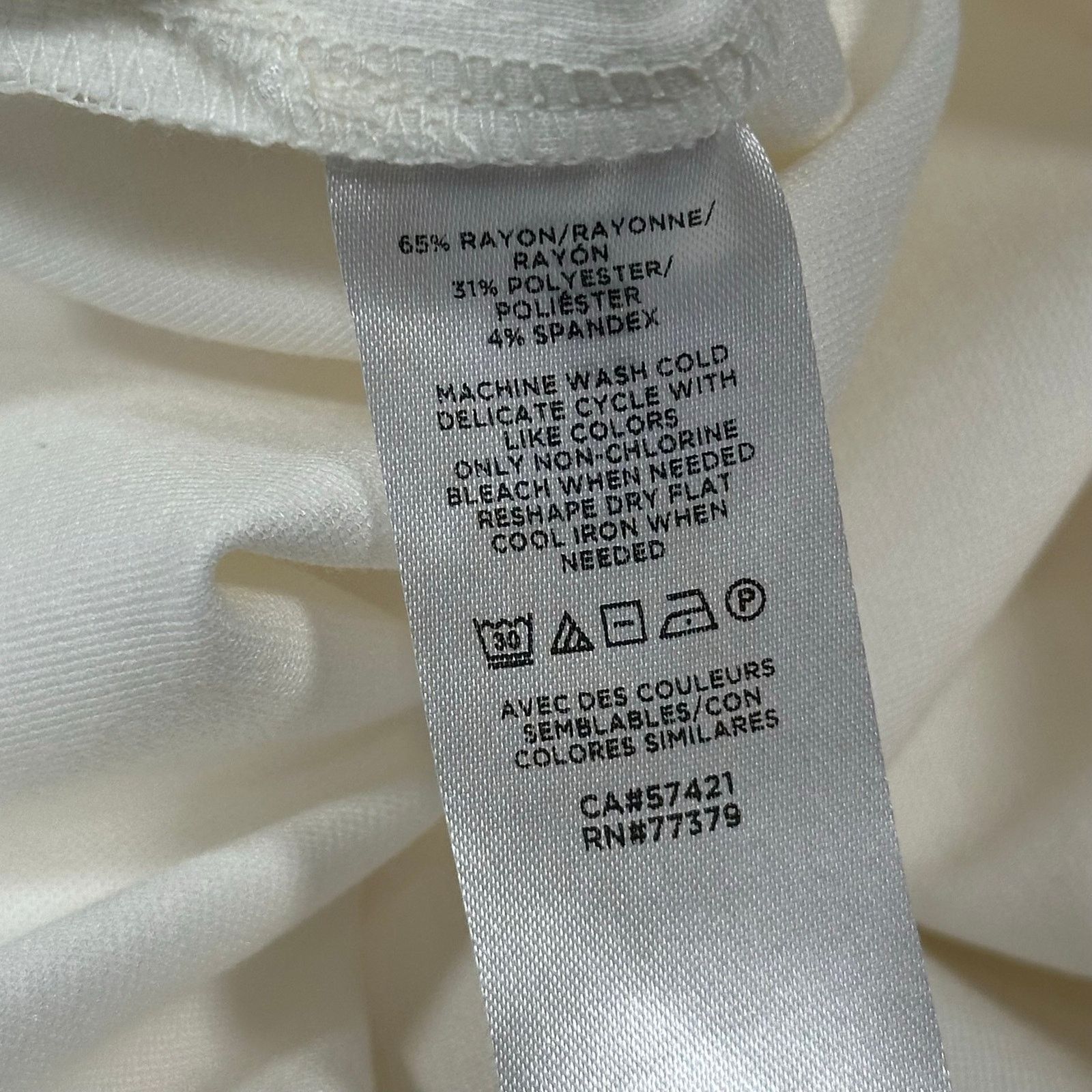 Ann Taylor Ann Taylor Women's High Neck Pullover Sweater White Size M Size M / US 6-8 / IT 42-44 - 6 Thumbnail
