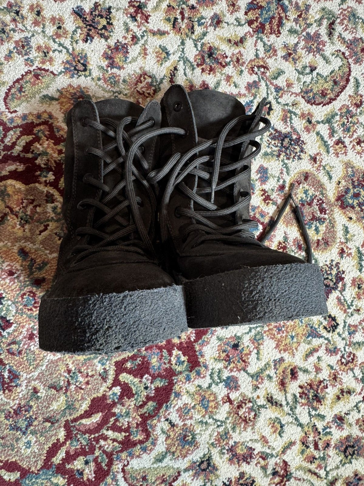 Yeezy Yeezy Season 4 Crepe Boots "Oil" Size US 7.5 / EU 40-41 - 3 Thumbnail
