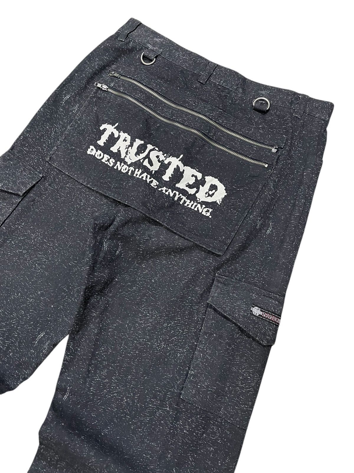 Hysteric Glamour × Japanese Brand Splash Number Poems Monkey Pocket Snow Effect Cargo Pants Size US 30 / EU 46 - 11 Thumbnail