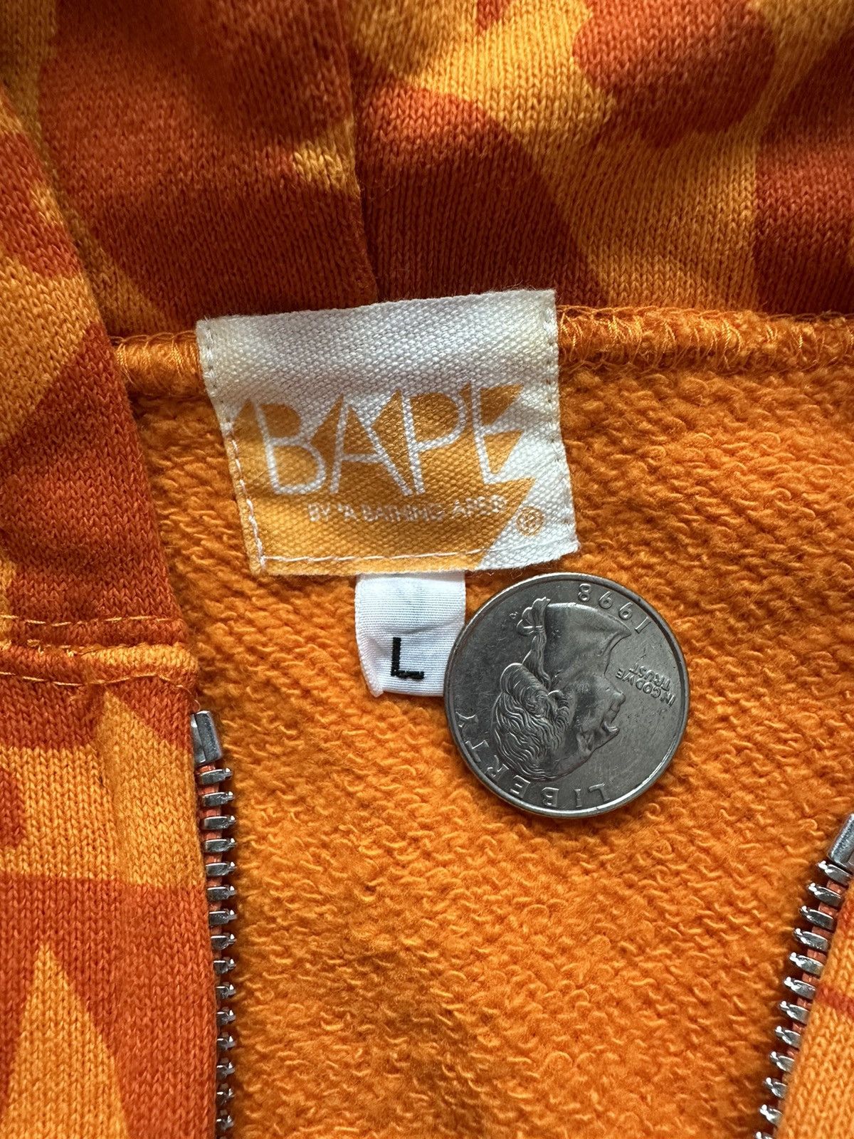 Bape × Nigo Bape Nigo Vintage Sleeveless Hoodie Size US L / EU 52-54 / 3 - 4 Thumbnail