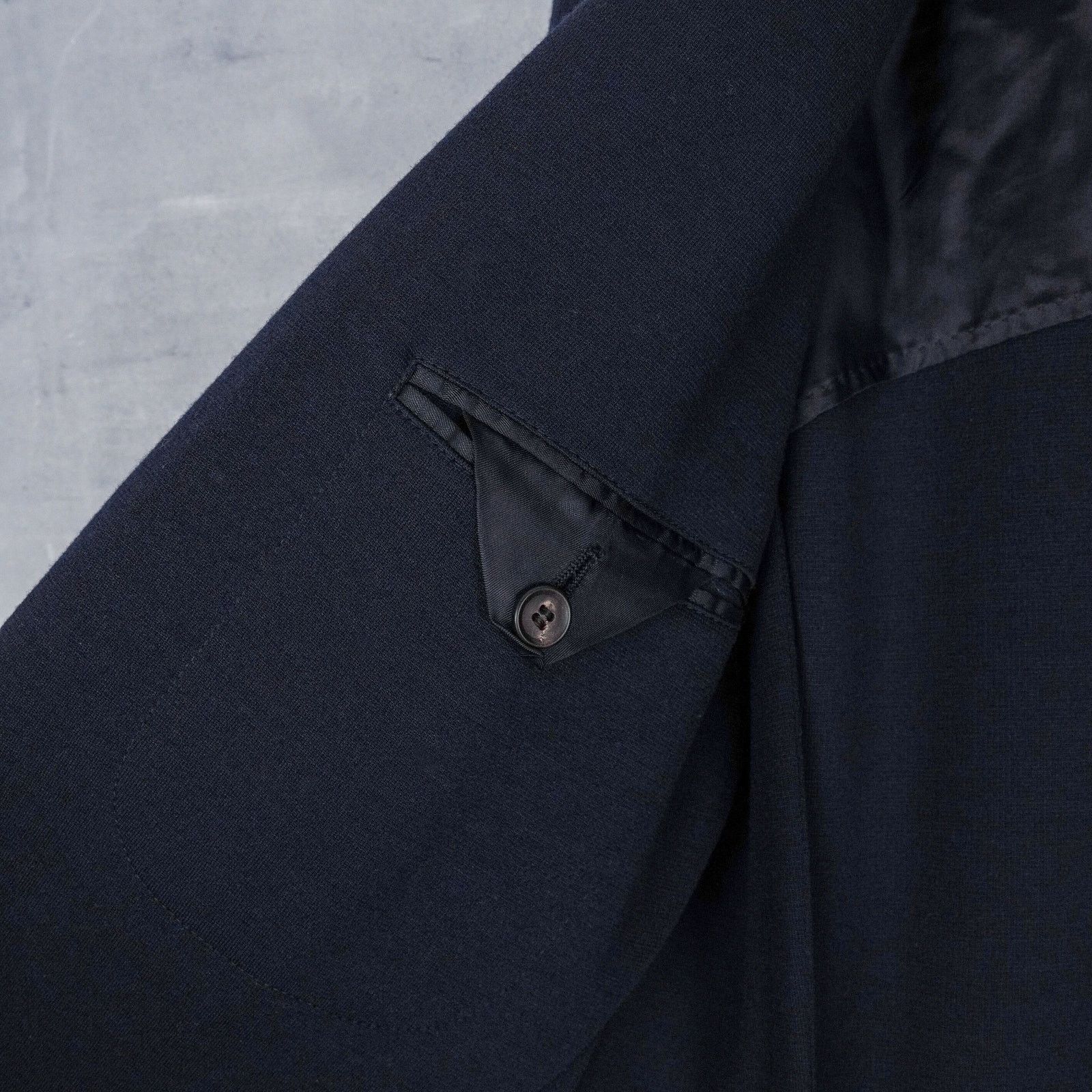 Prada Prada milano aw15 tailored navy blue wool blazer jacket Size US M / EU 48-50 / 2 - 6 Thumbnail