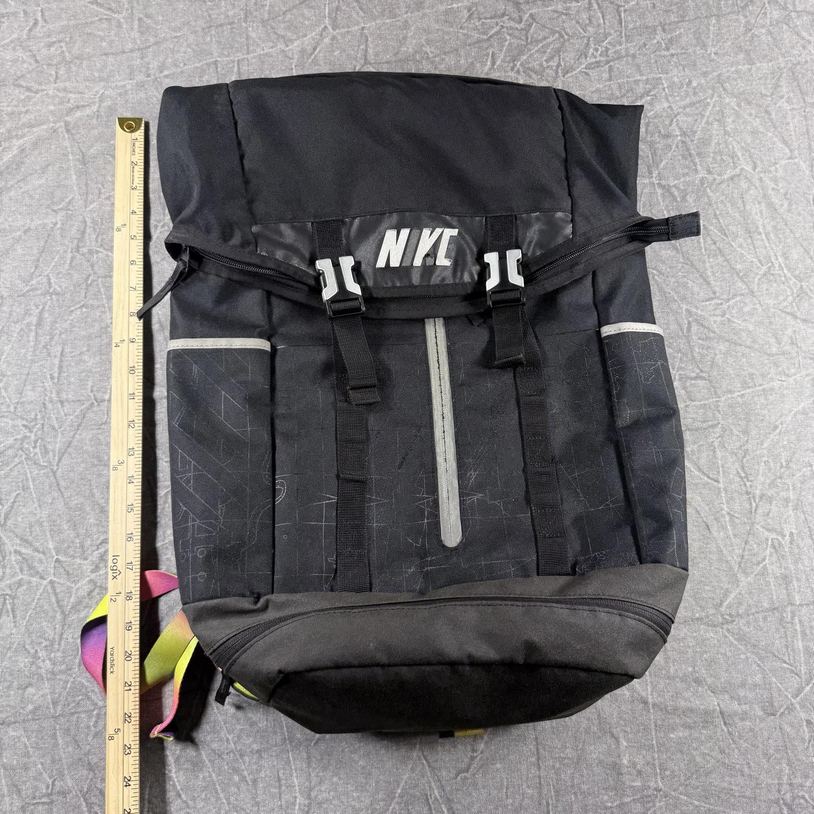 Nike Nike Backpack Black Lebron NYC All-Star Sports Basketball Size ONE SIZE - 2 Thumbnail