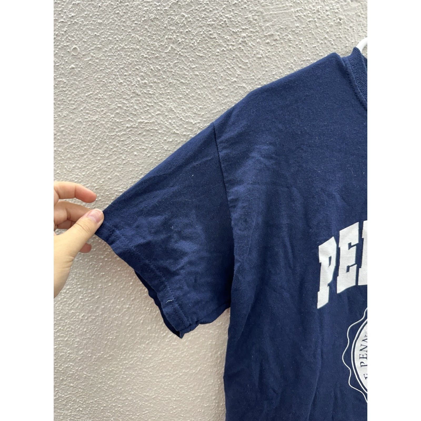 Gildan Gildan T-Shirt Blue Short Sleeve Penn State University Logo Size Medium Unisex Adults Shirt Mens Womens Size US M / EU 48-50 / 2 - 3 Thumbnail