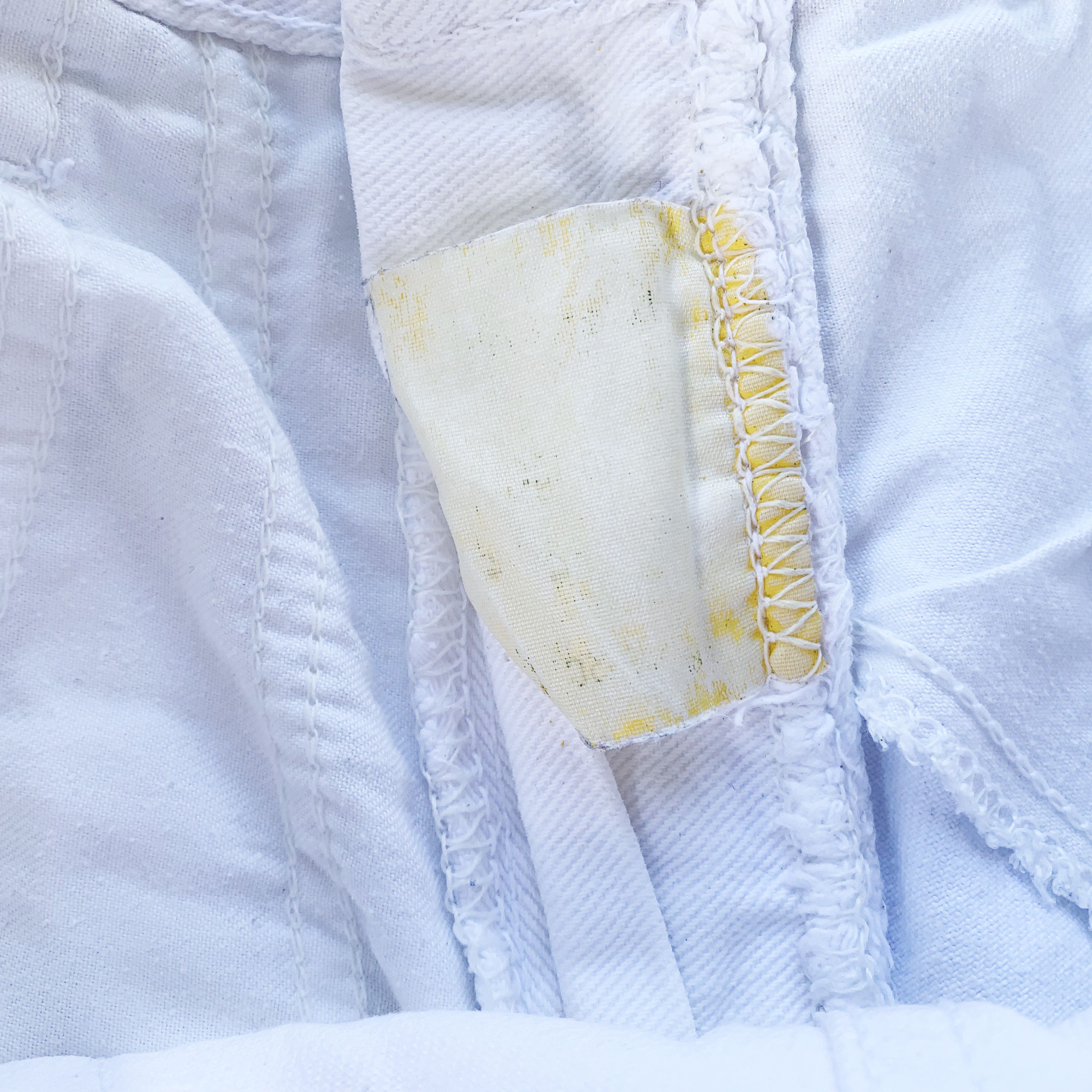 Vintage Vintage 90s WRANGLER shorts Denim Jeans Pants White Y2K / 33 Size US 33 - 9 Thumbnail