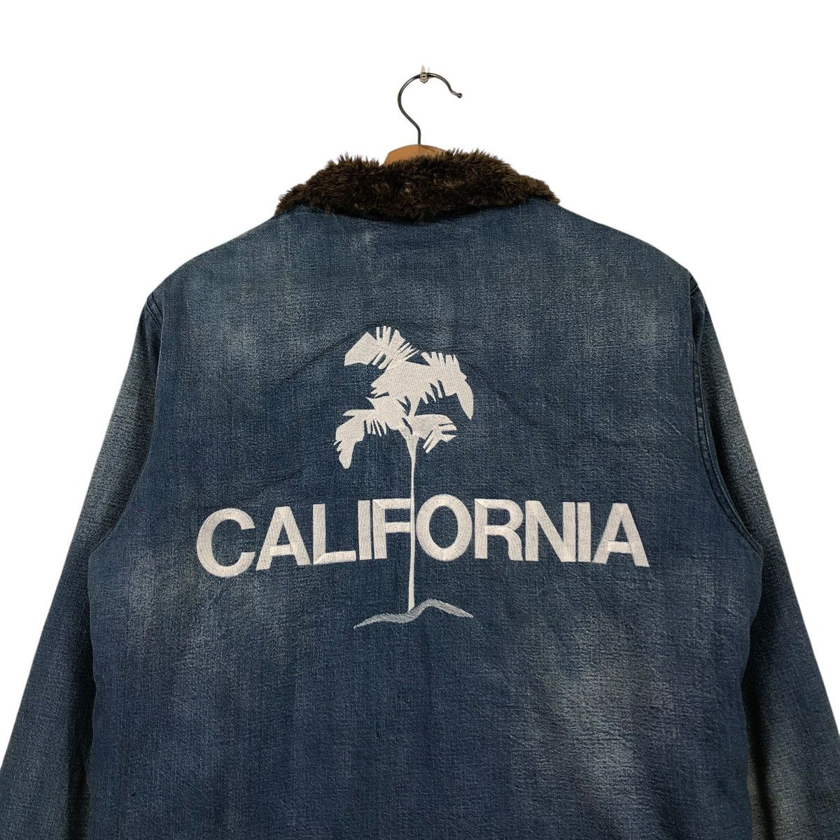 Alpha Industries VINTAGE DENIM BIKER JACKET ALPHA INDUSTRIES LEE STORM RIDER Size US M / EU 48-50 / 2 - 11 Thumbnail