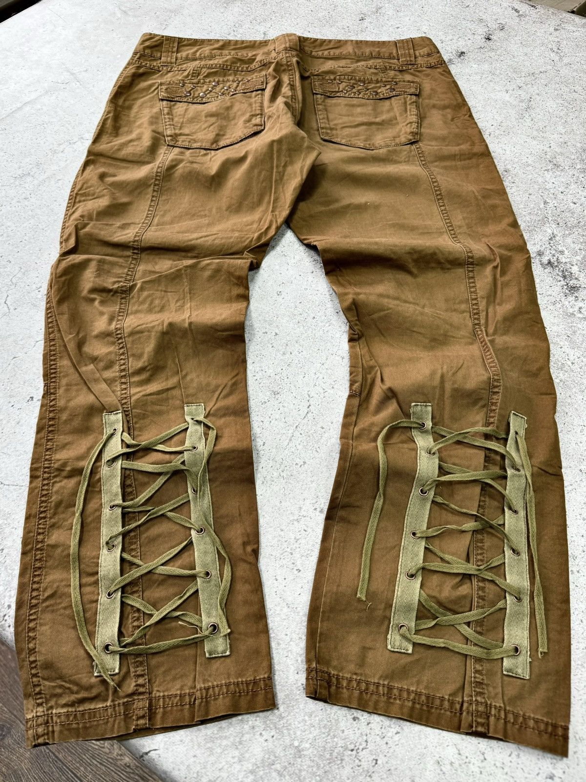 If Six Was Nine × Japanese Brand × Tornado Mart Vintage Japanese Bandage Tornado Mart Style Pants Size US 29 - 1 Thumbnail