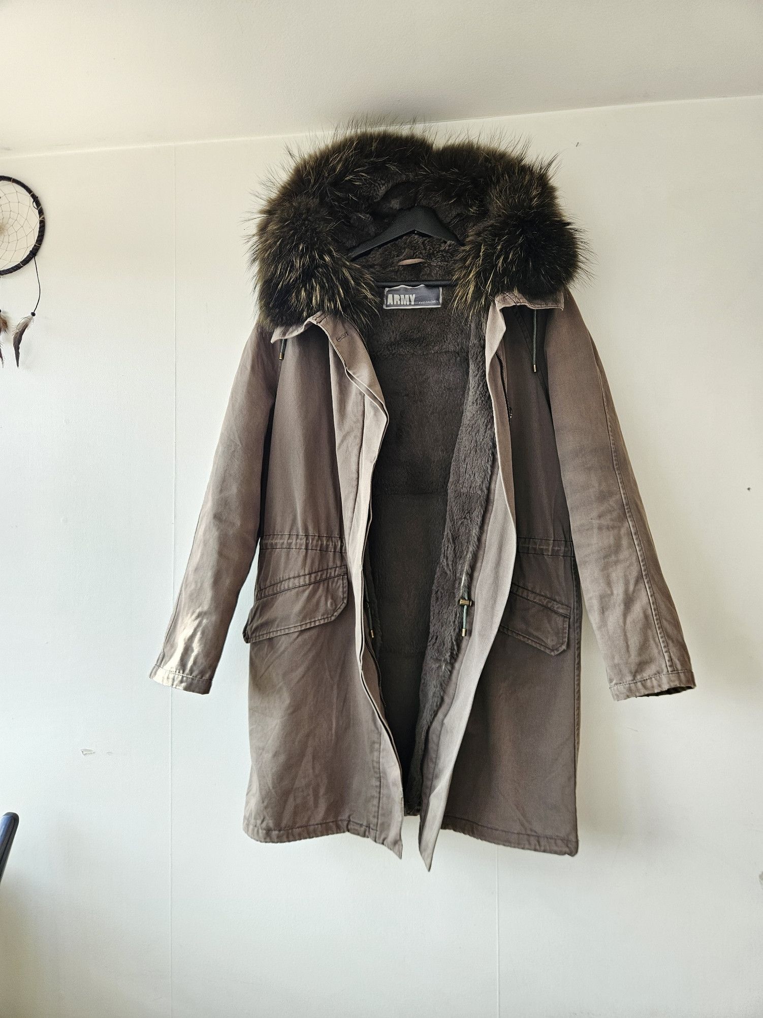 Yves Salomon Rabbit/ Raccon fur parka Size US M / EU 48-50 / 2 - 1 Thumbnail